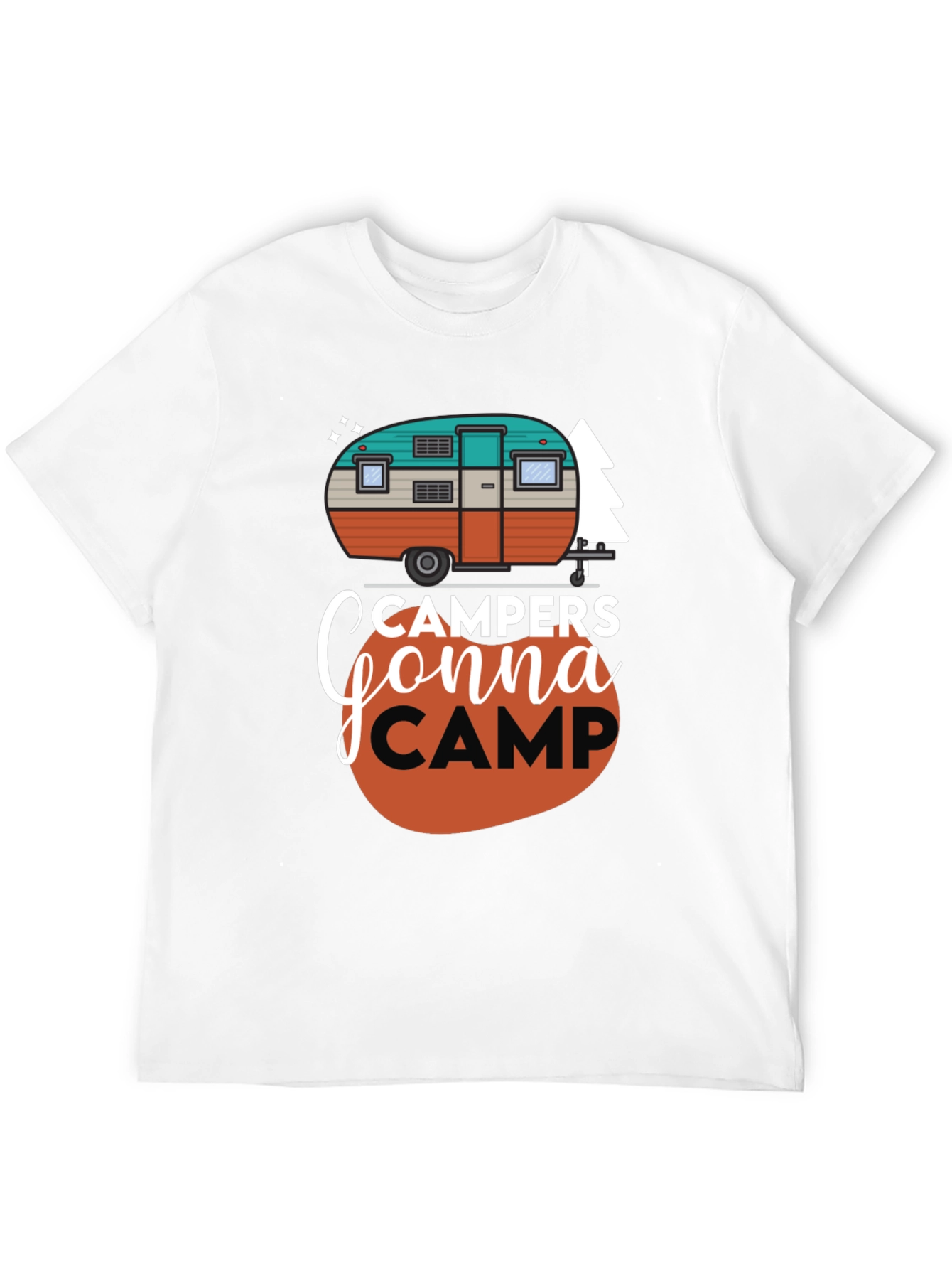 Campers Gonna Camp Graphic Tee