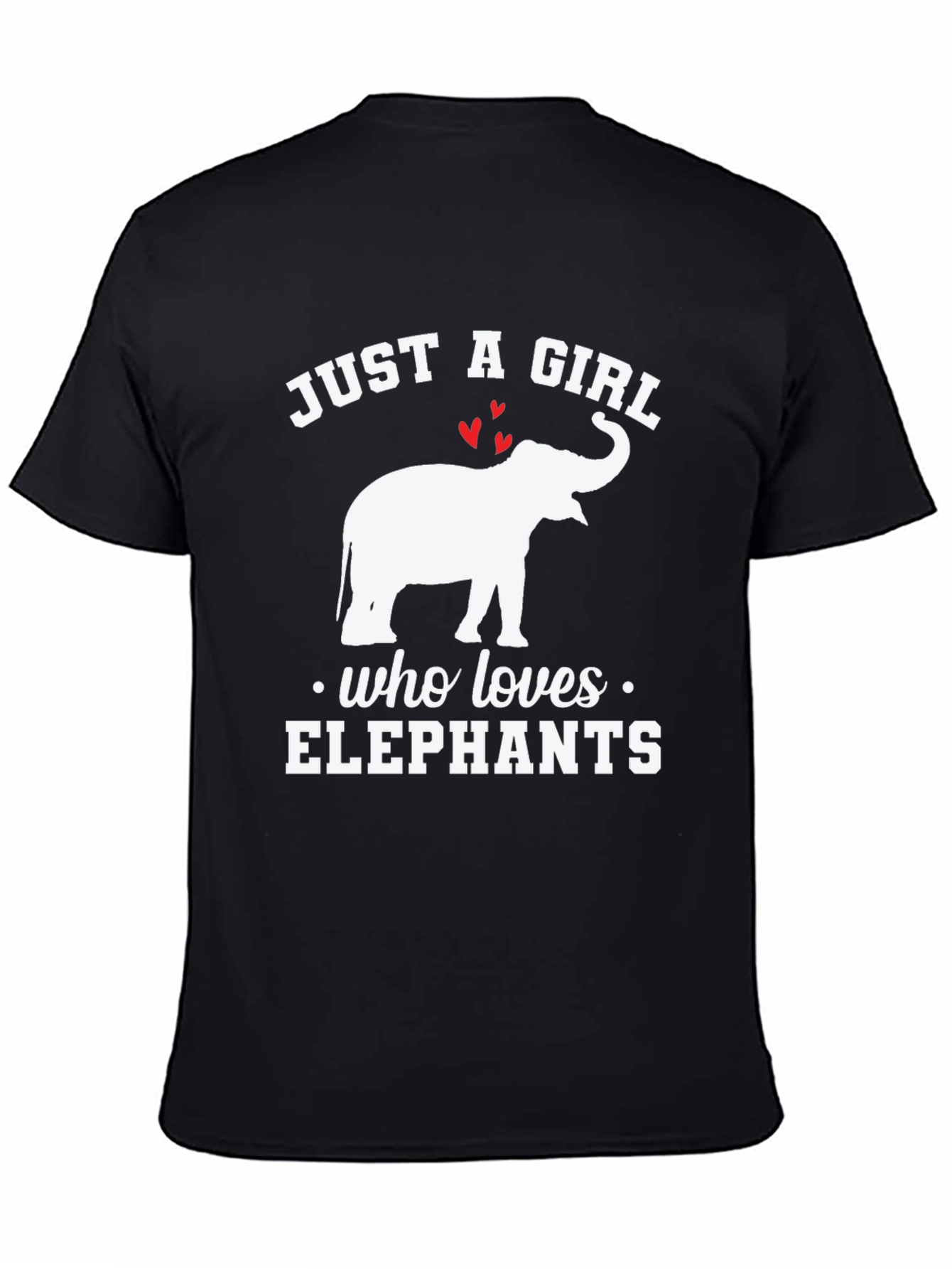 Just A Girl Who Loves Elephants T-Shirt