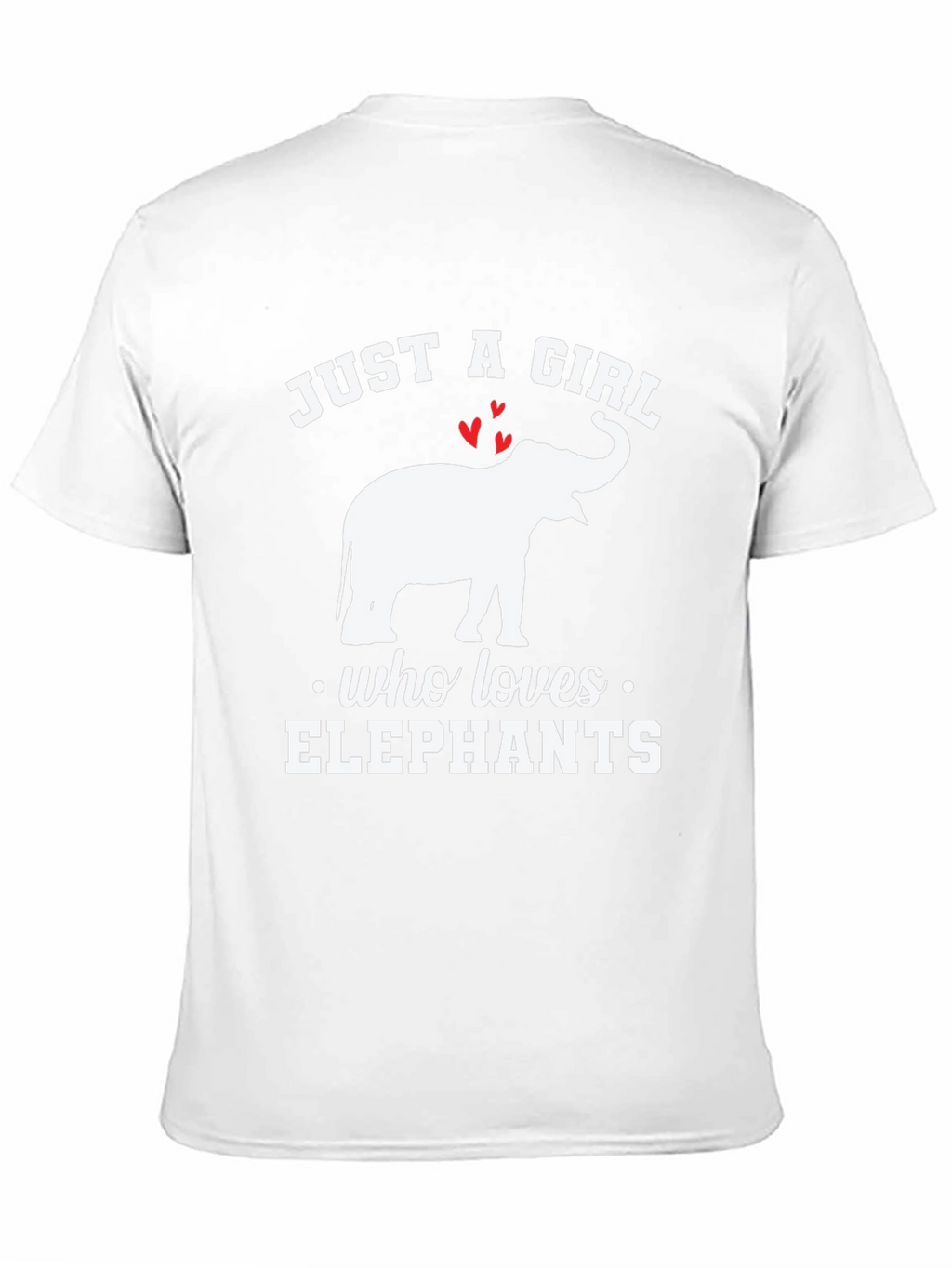 Just A Girl Who Loves Elephants T-Shirt