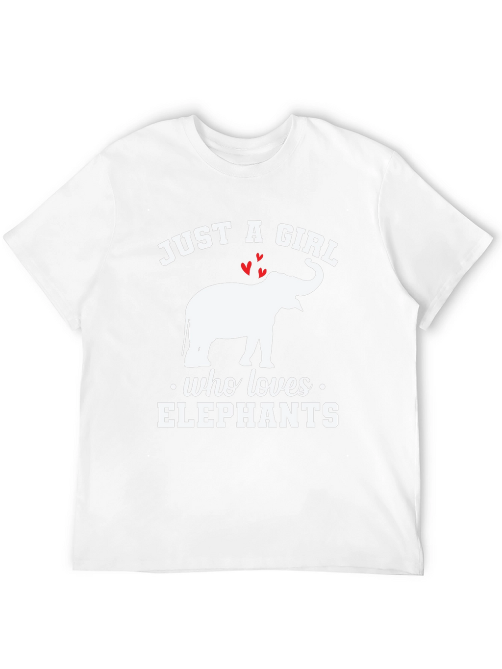 Just A Girl Who Loves Elephants T-Shirt