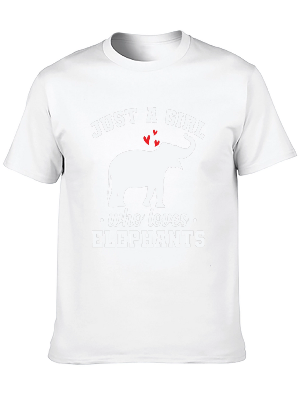 Just A Girl Who Loves Elephants T-Shirt