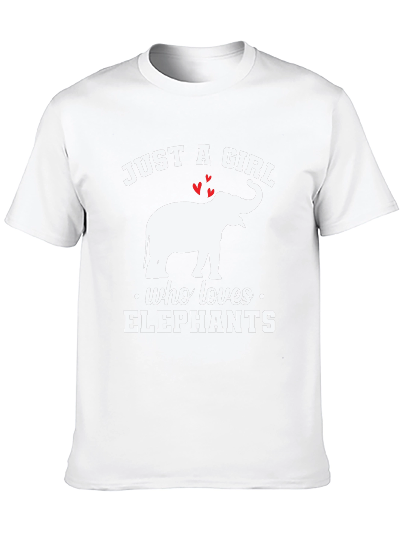 Just A Girl Who Loves Elephants T-Shirt