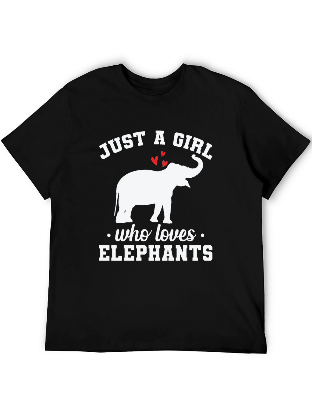 Just A Girl Who Loves Elephants T-Shirt