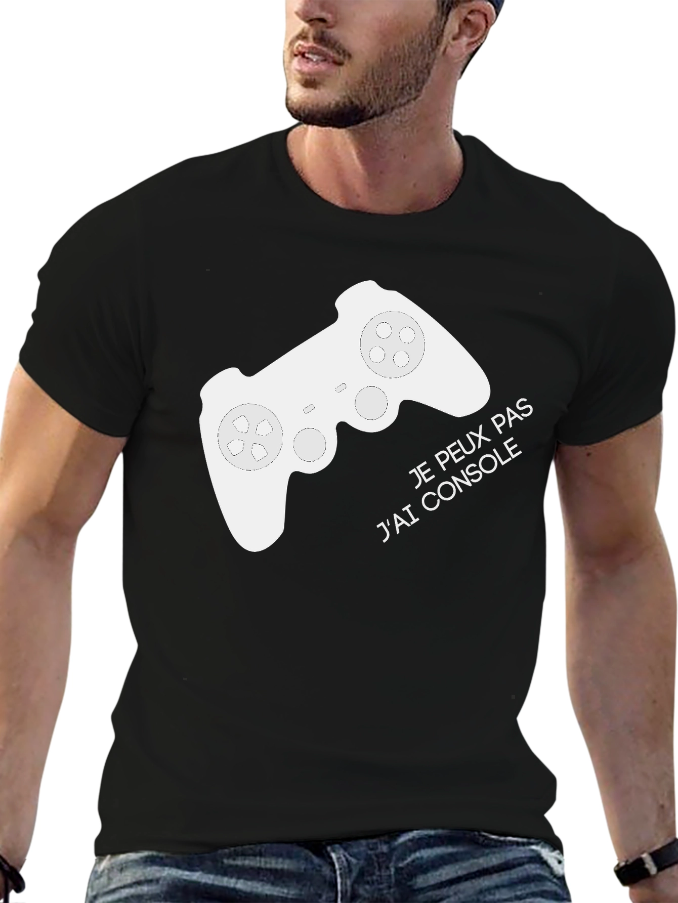 Funny Gamer T-Shirt - Je Peux Pas Jai Console