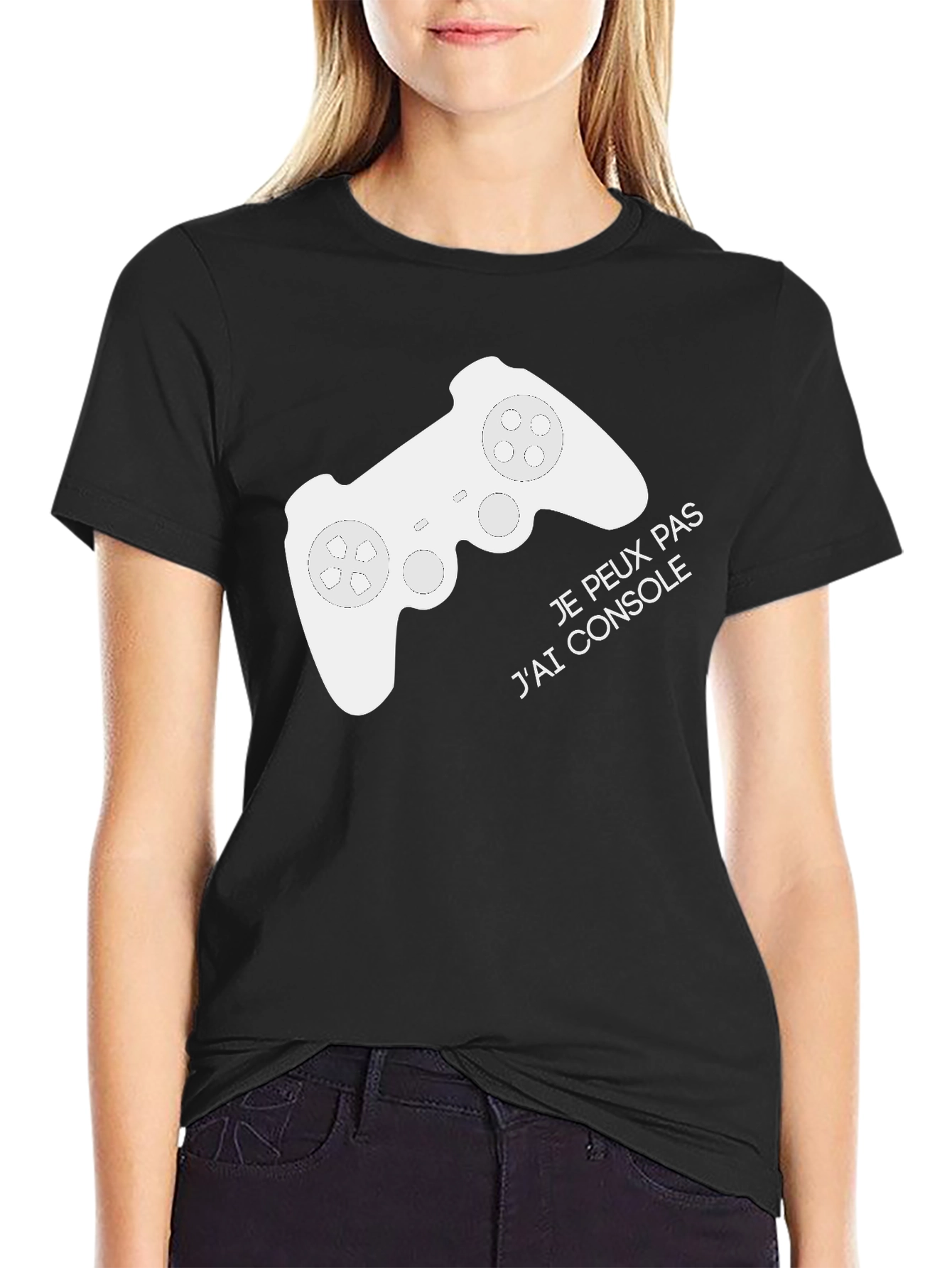 Funny Gamer T-Shirt - Je Peux Pas Jai Console