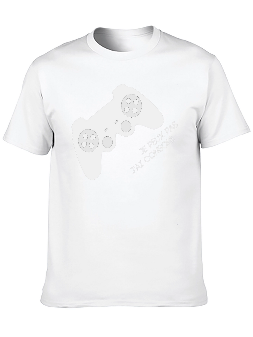 Funny Gamer T-Shirt - Je Peux Pas Jai Console