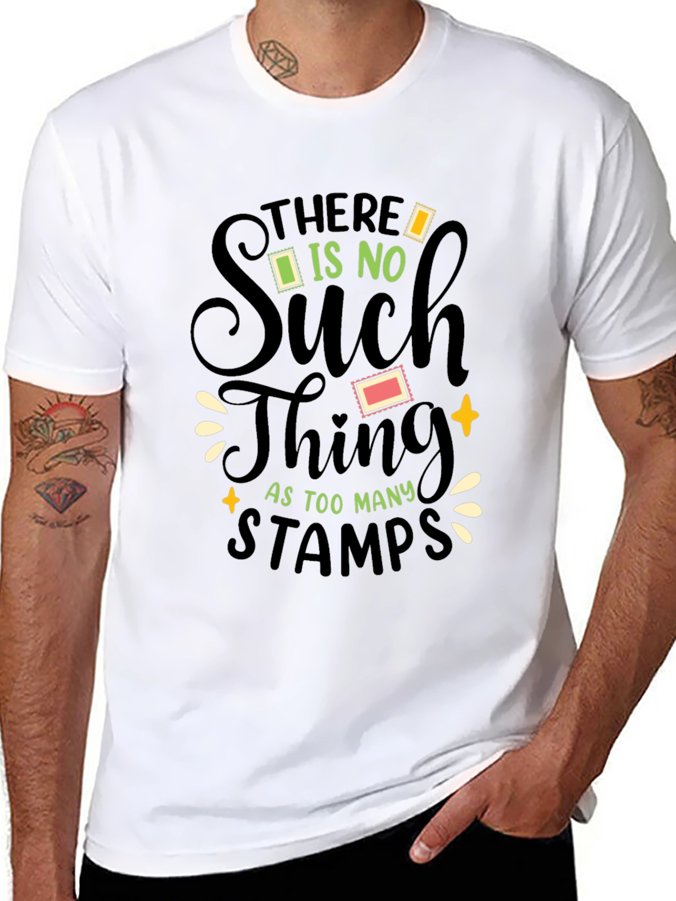 Stamp Collector T-Shirt - Too Many Stamps!