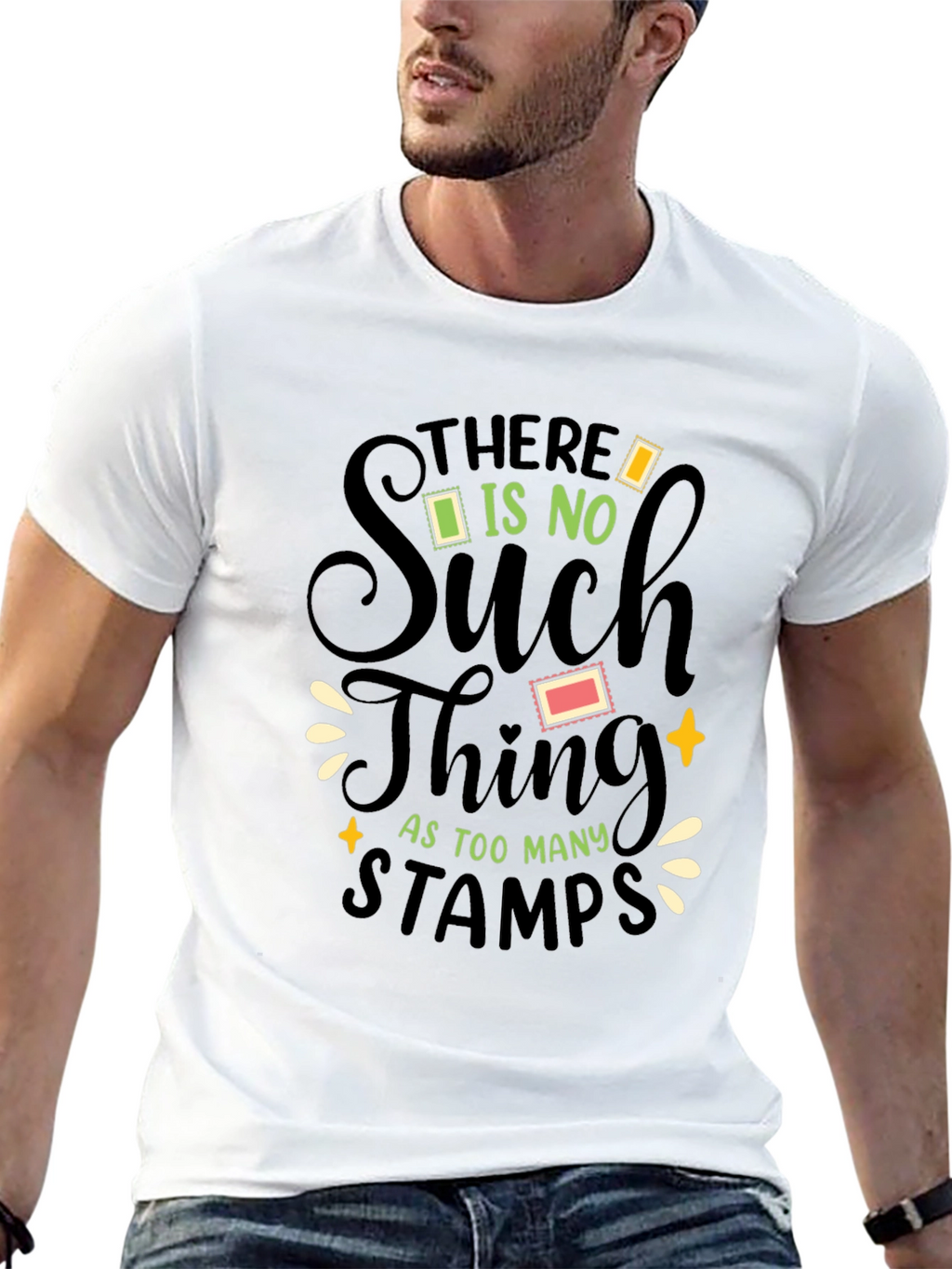 Stamp Collector T-Shirt - Too Many Stamps!