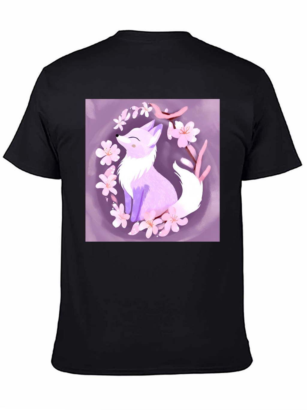 Fox Blossom Graphic Tee - Stylish & Unique