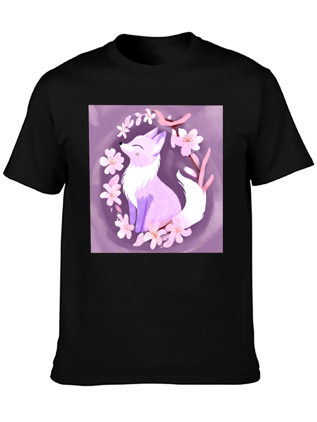 Fox Blossom Graphic Tee - Stylish & Unique