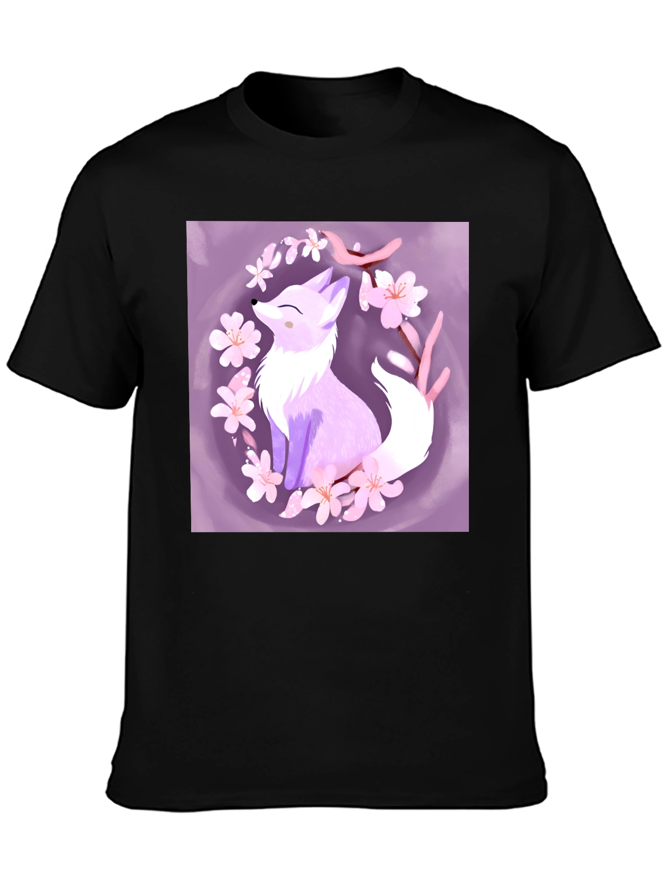 Fox Blossom Graphic Tee - Stylish & Unique