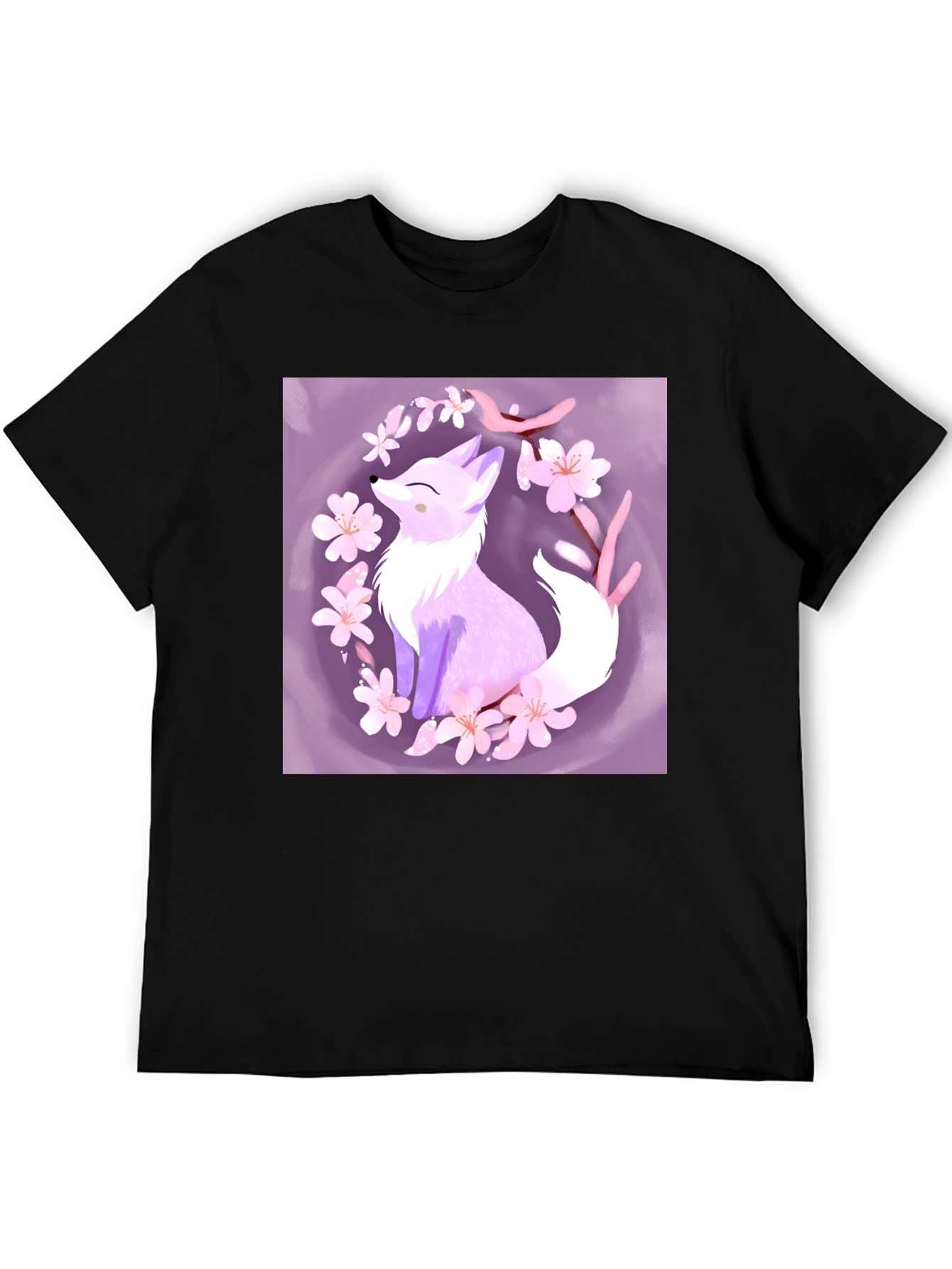 Fox Blossom Graphic Tee - Stylish & Unique