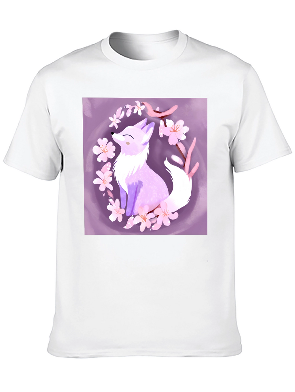 Fox Blossom Graphic Tee - Stylish & Unique