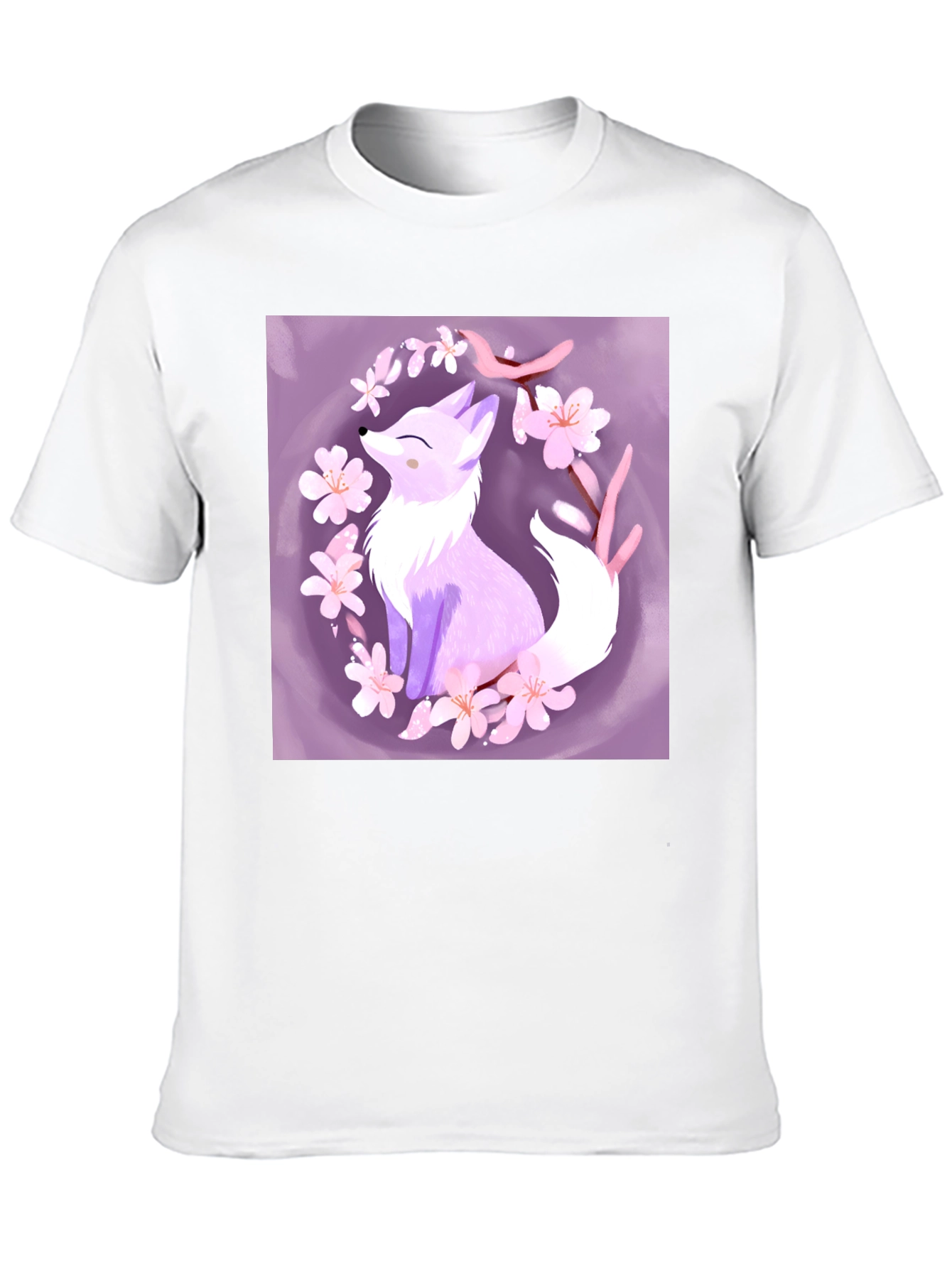 Fox Blossom Graphic Tee - Stylish & Unique