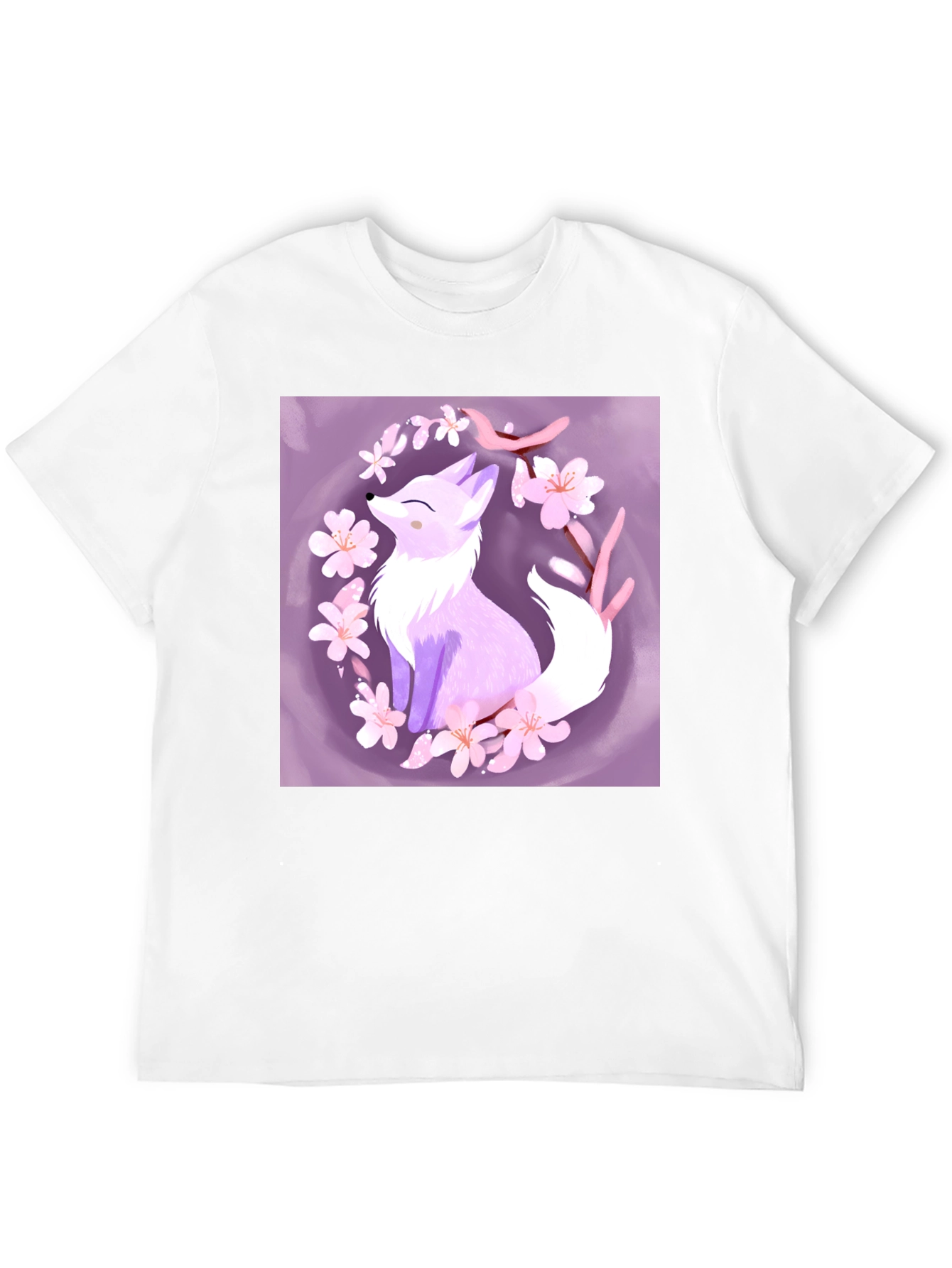 Fox Blossom Graphic Tee - Stylish & Unique