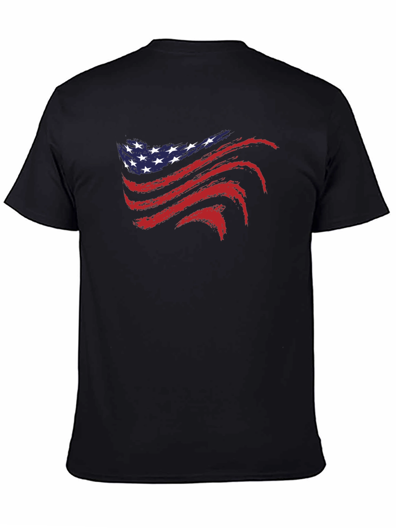 USA Flag Graphic T-Shirt