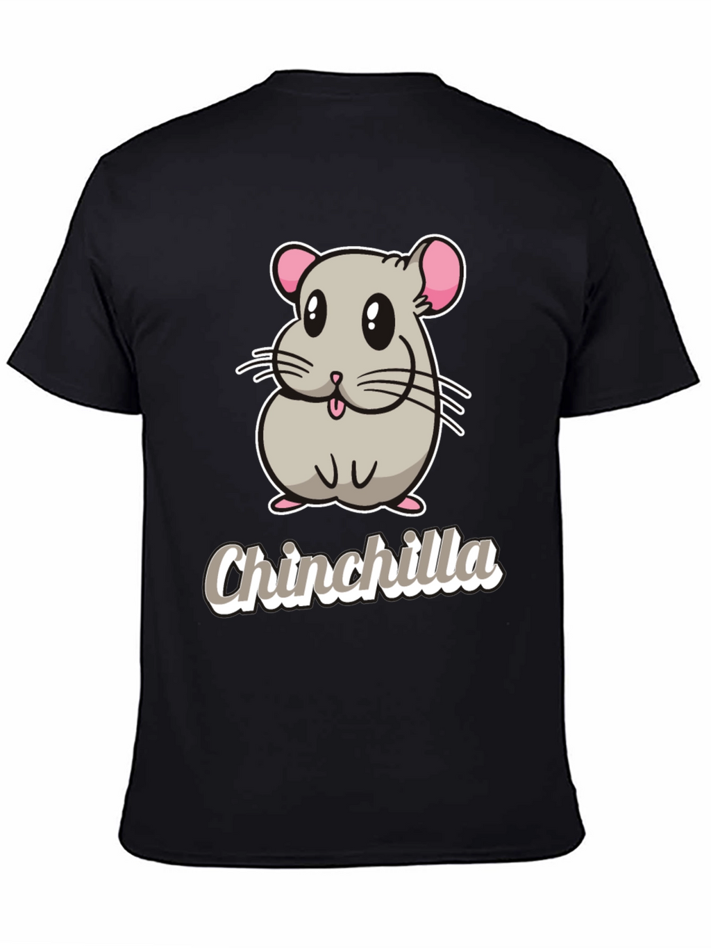 Cute Chinchilla Graphic T-Shirt - Soft Cotton Tee