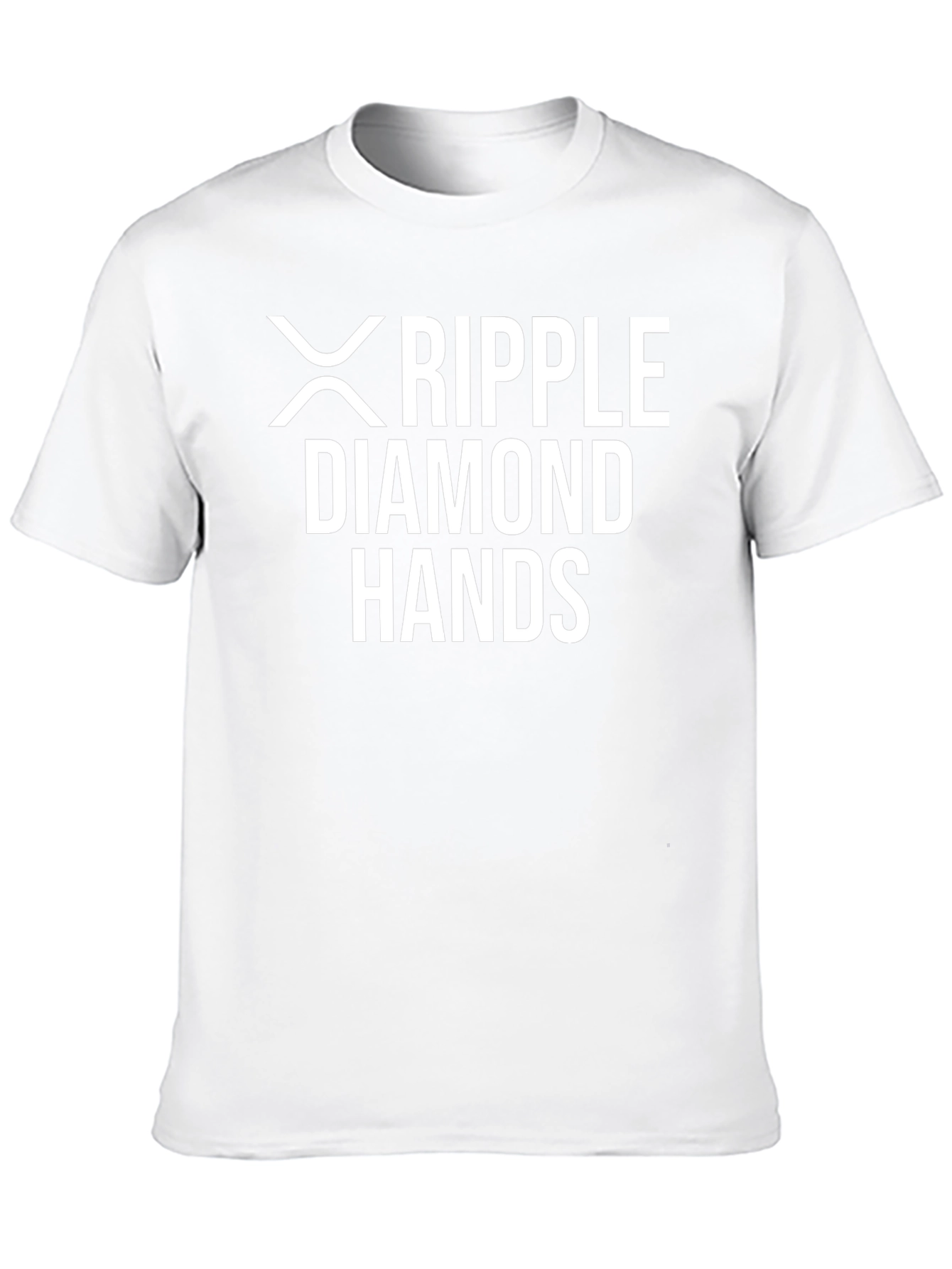 Ripple Diamond Hands Graphic T-Shirt