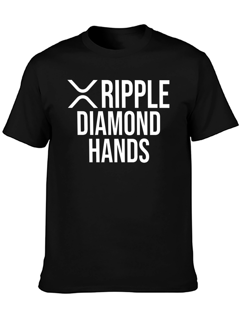Ripple Diamond Hands Graphic T-Shirt
