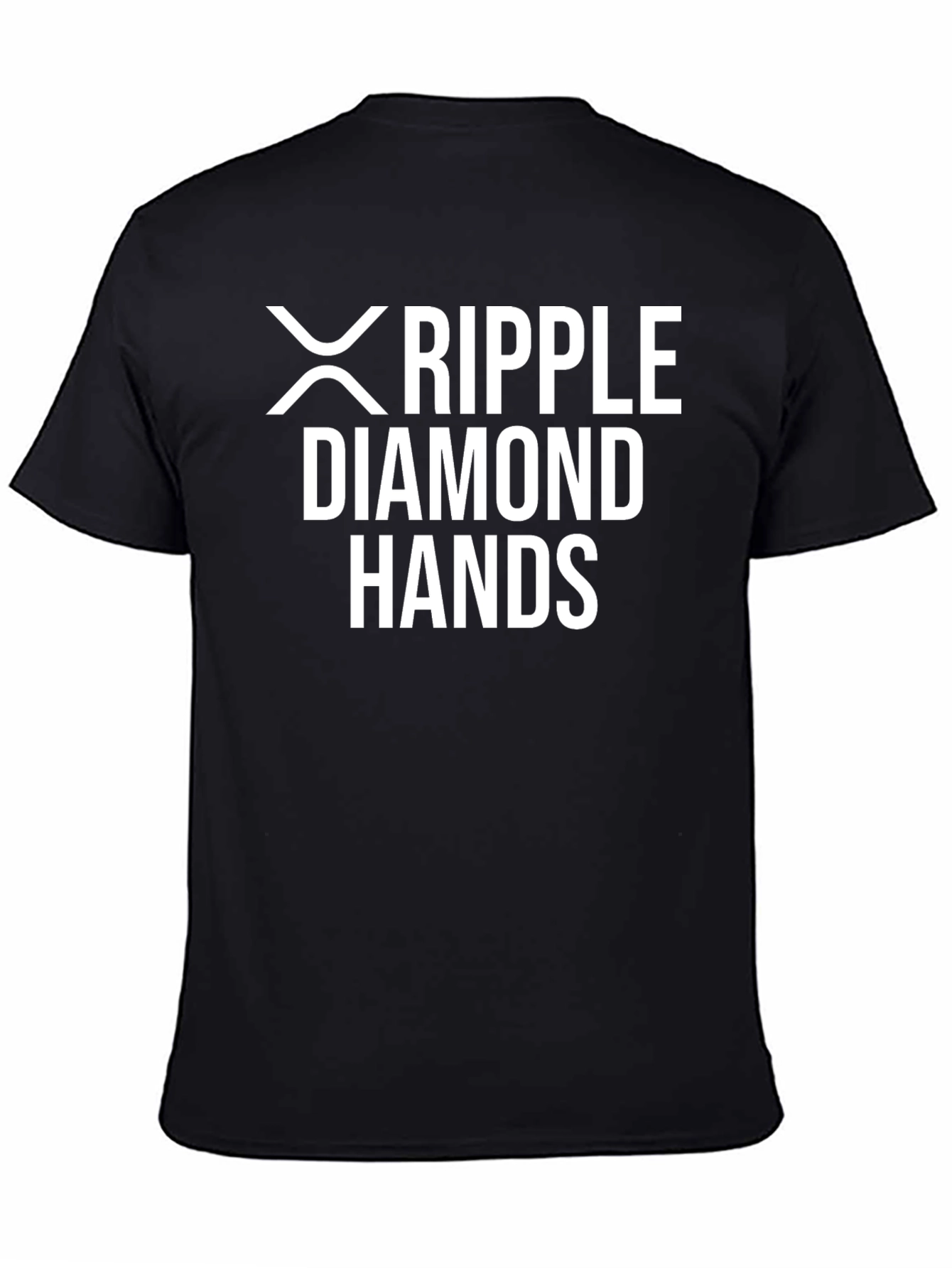 Ripple Diamond Hands Graphic T-Shirt