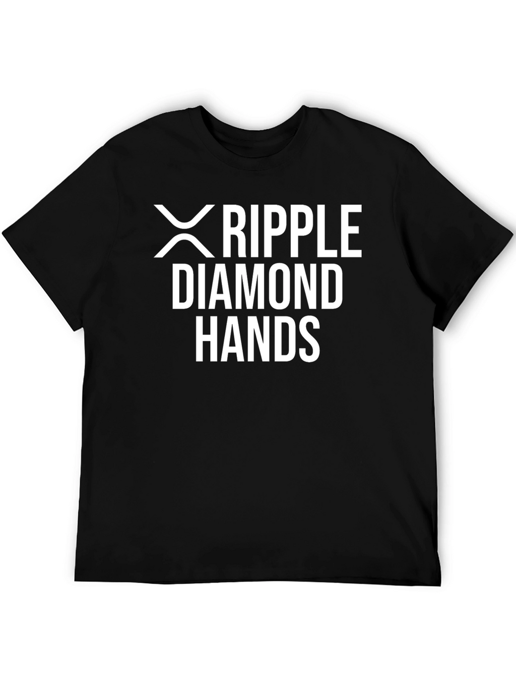 Ripple Diamond Hands Graphic T-Shirt