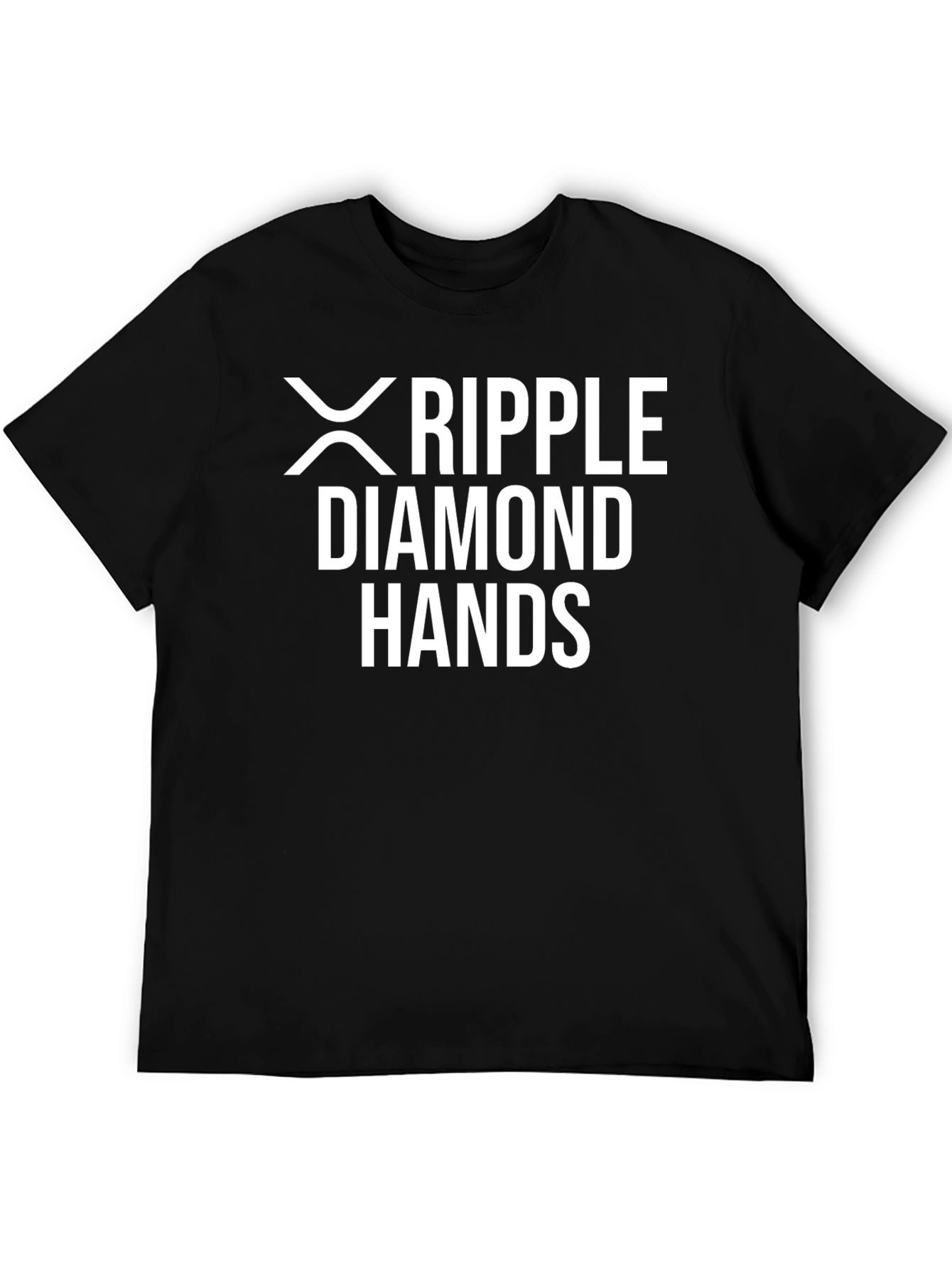 Ripple Diamond Hands Graphic T-Shirt
