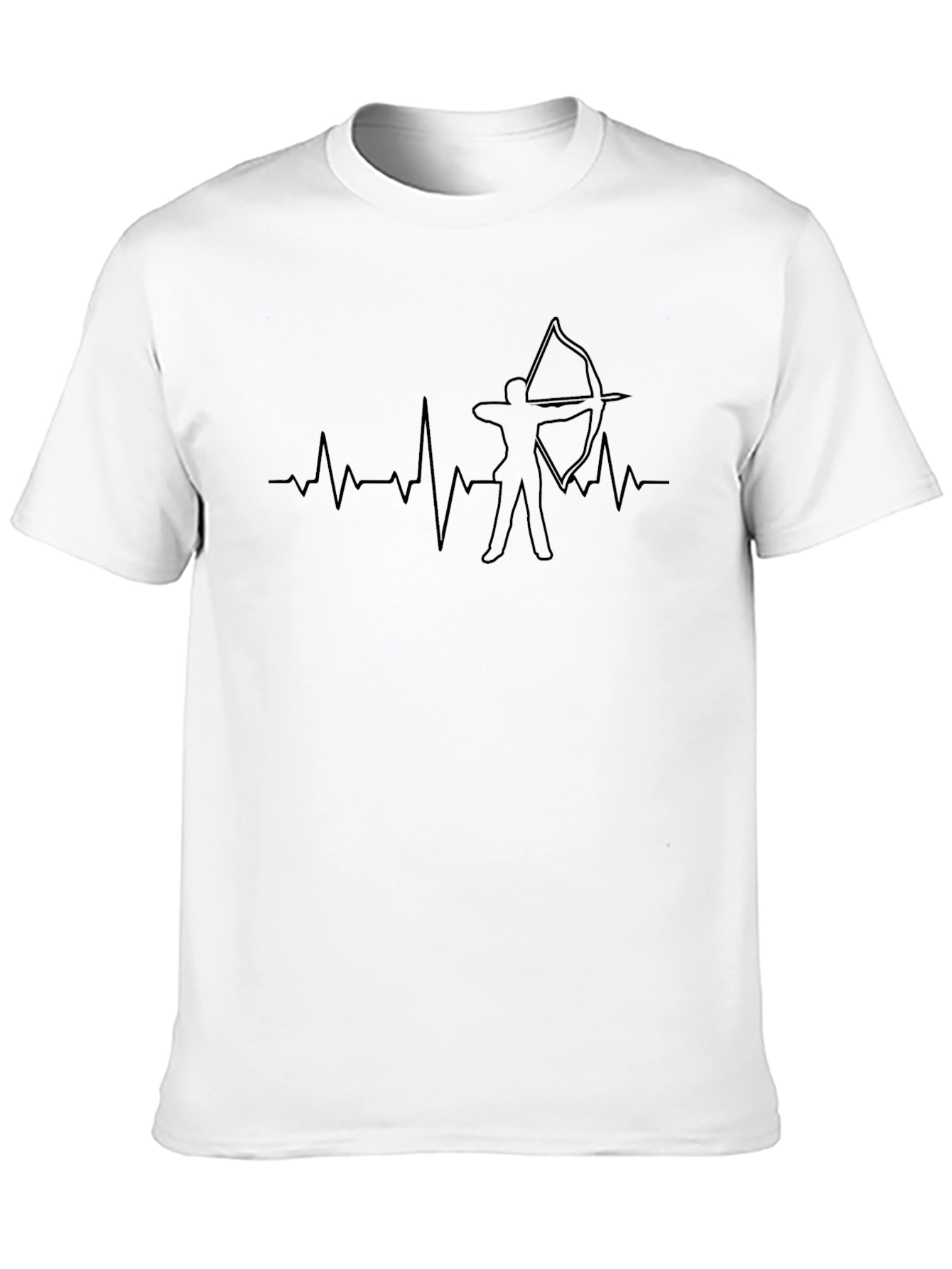 Archery Heartbeat Graphic Tee