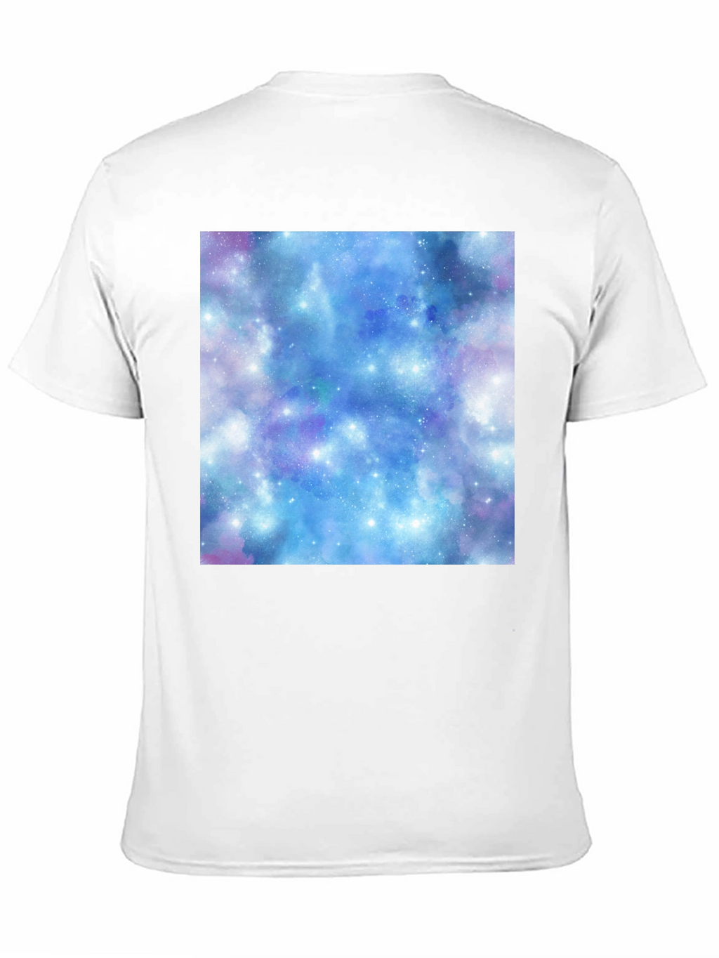 Galaxy Print Black T-Shirt