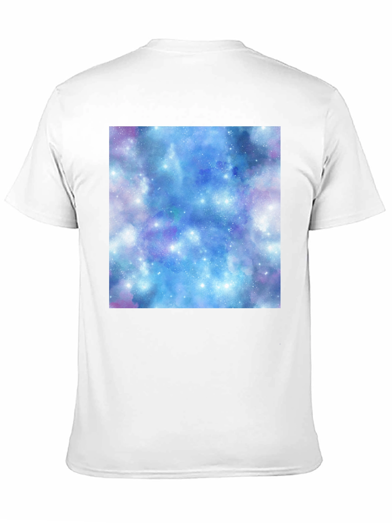 Galaxy Print Black T-Shirt