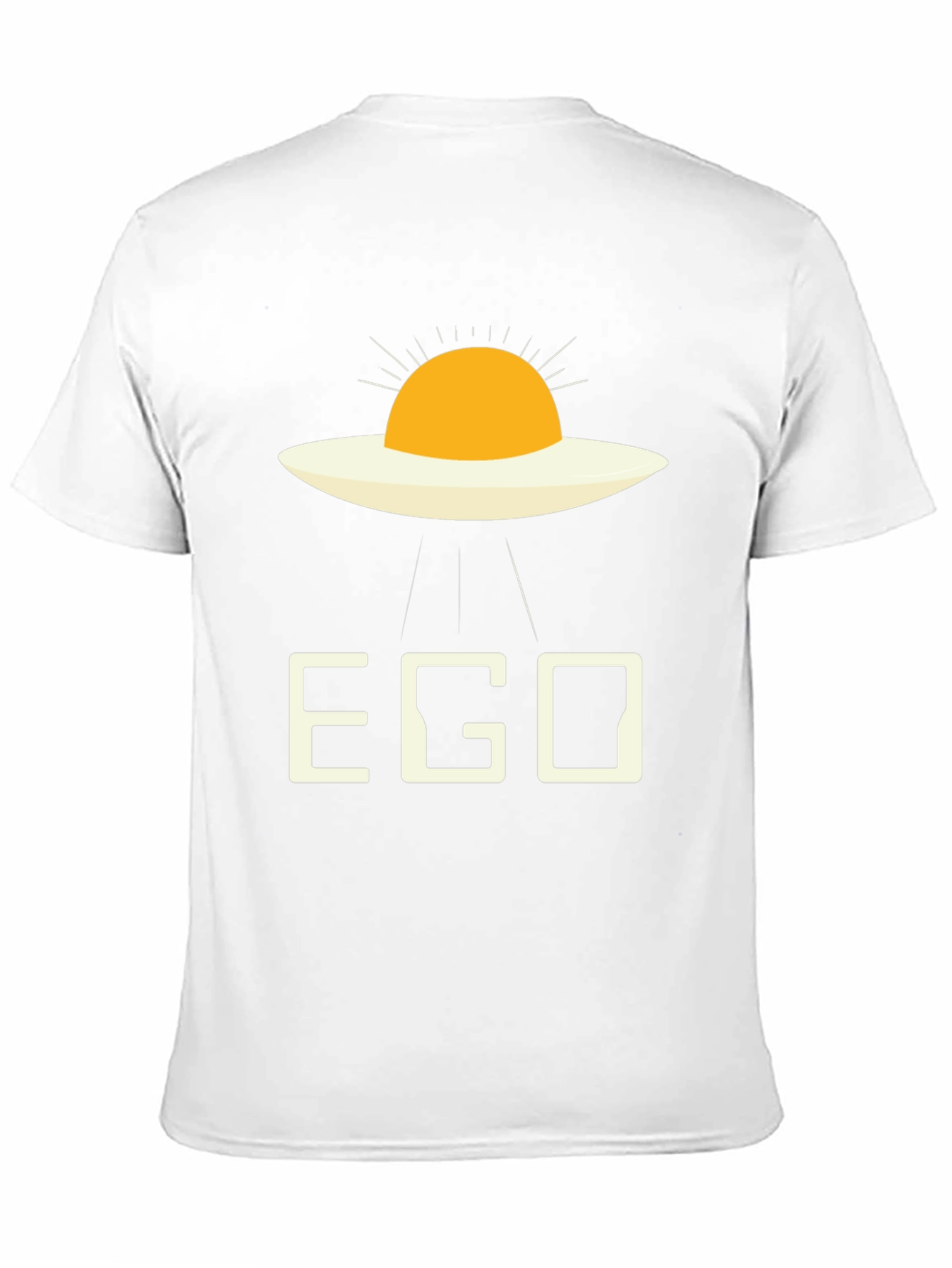 EGO Alien Fried Egg Black T-Shirt