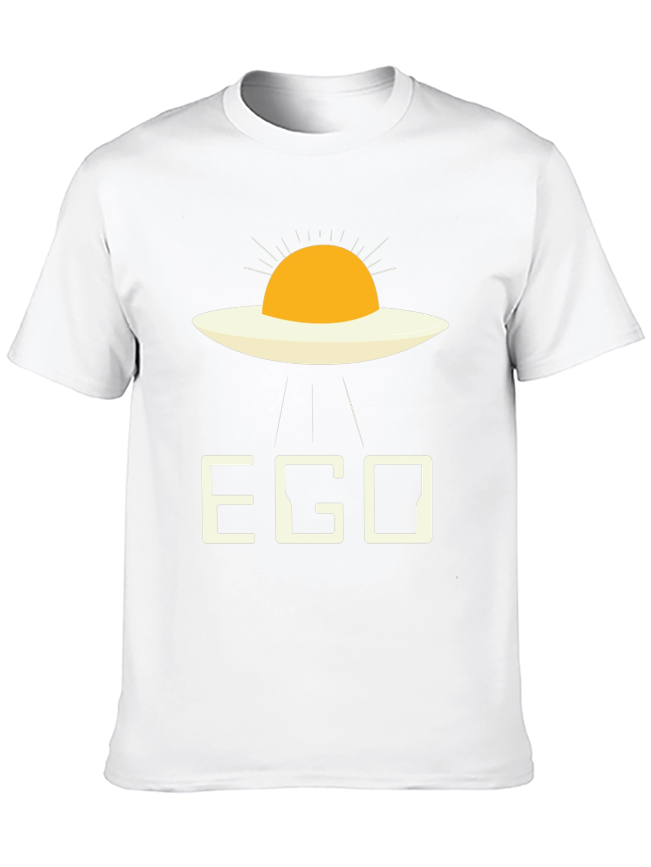 EGO Alien Fried Egg Black T-Shirt