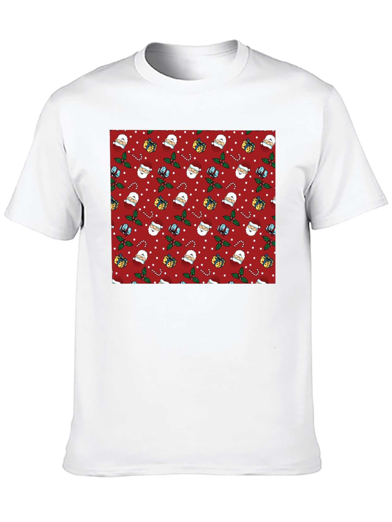 Festive Christmas Pattern T-Shirt