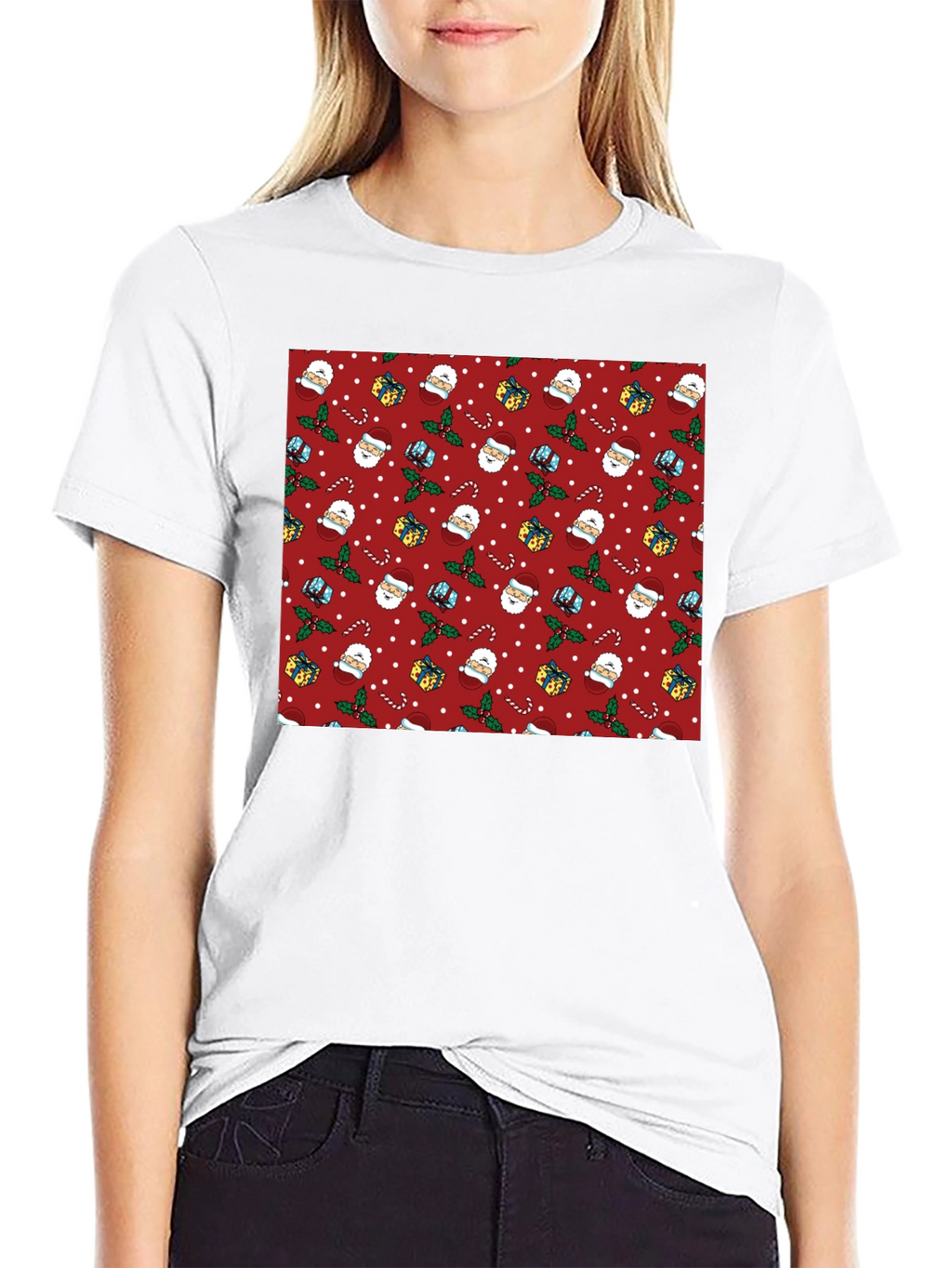 Festive Christmas Pattern T-Shirt