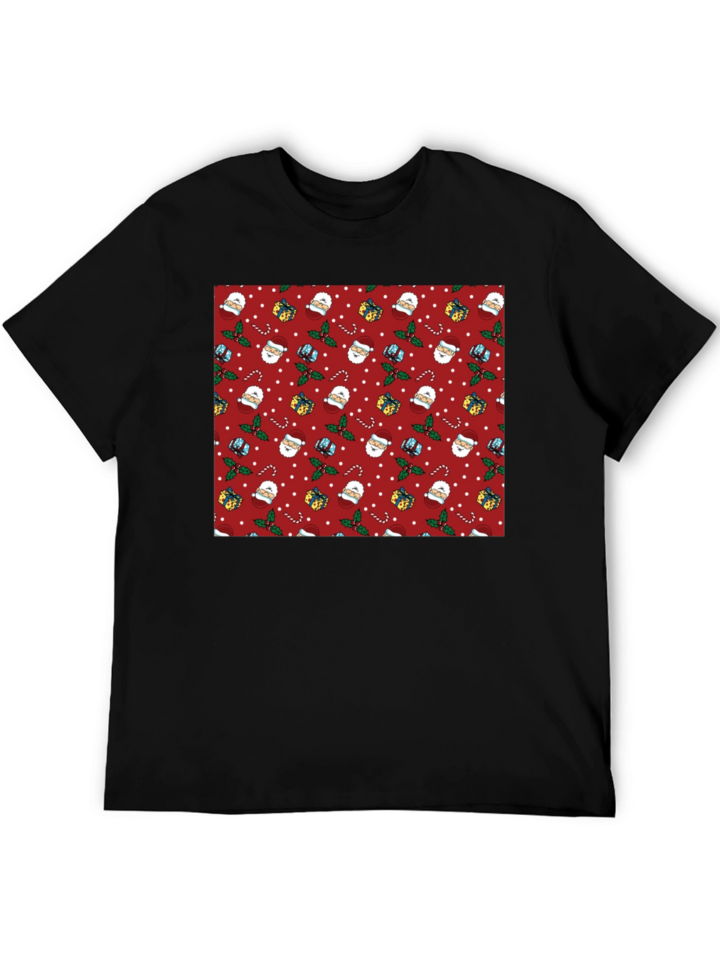 Festive Christmas Pattern T-Shirt