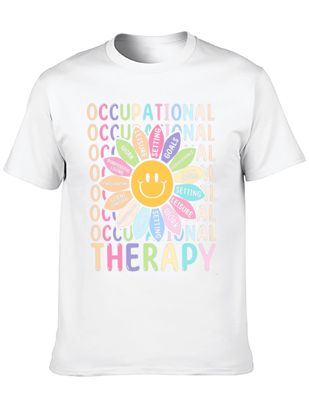 Occupational Therapy Flower T-Shirt