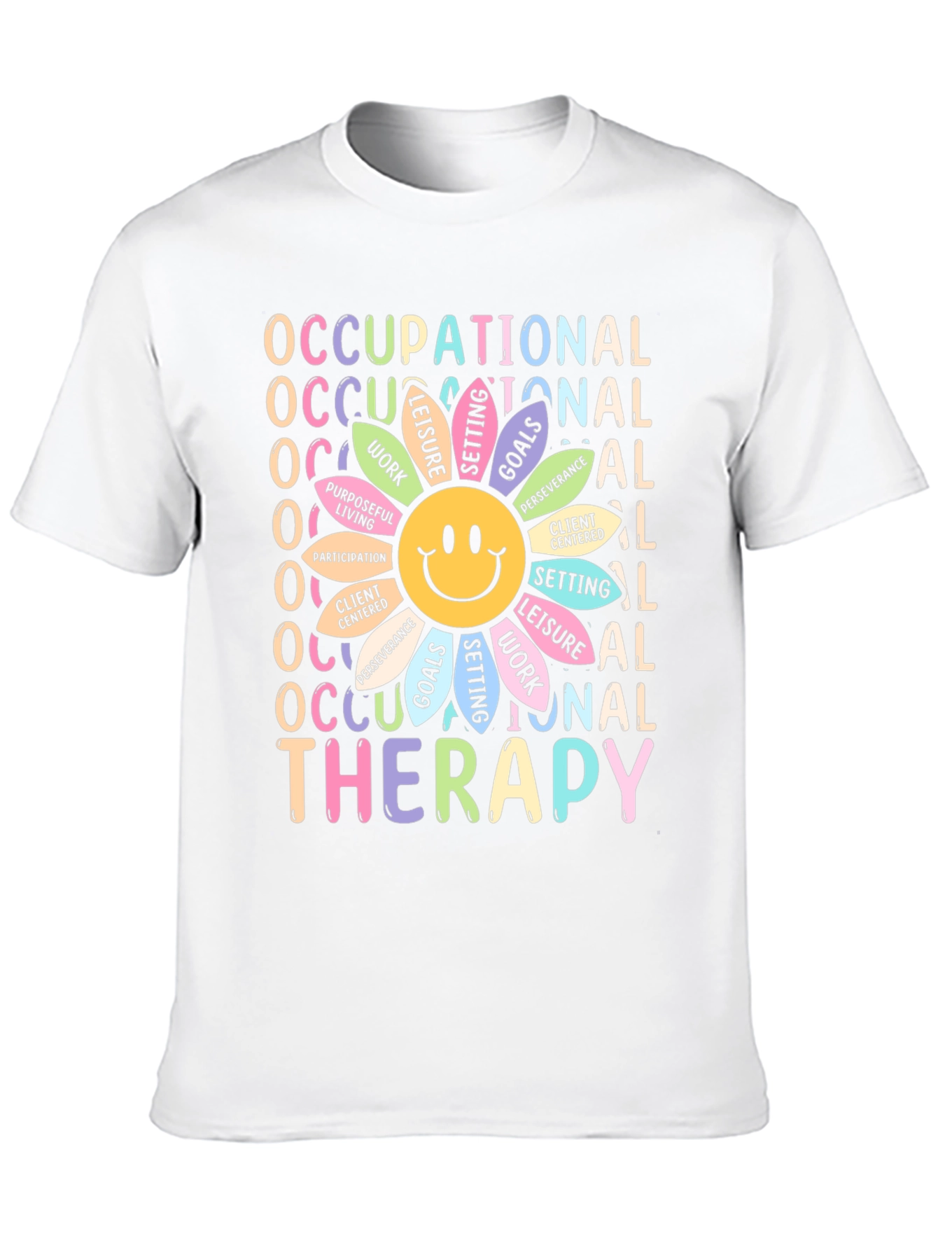 Occupational Therapy Flower T-Shirt