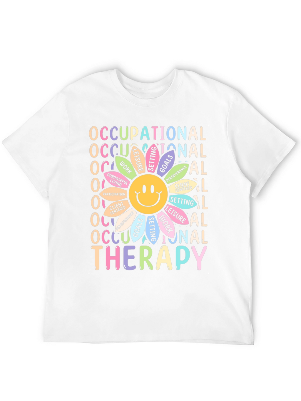 Occupational Therapy Flower T-Shirt