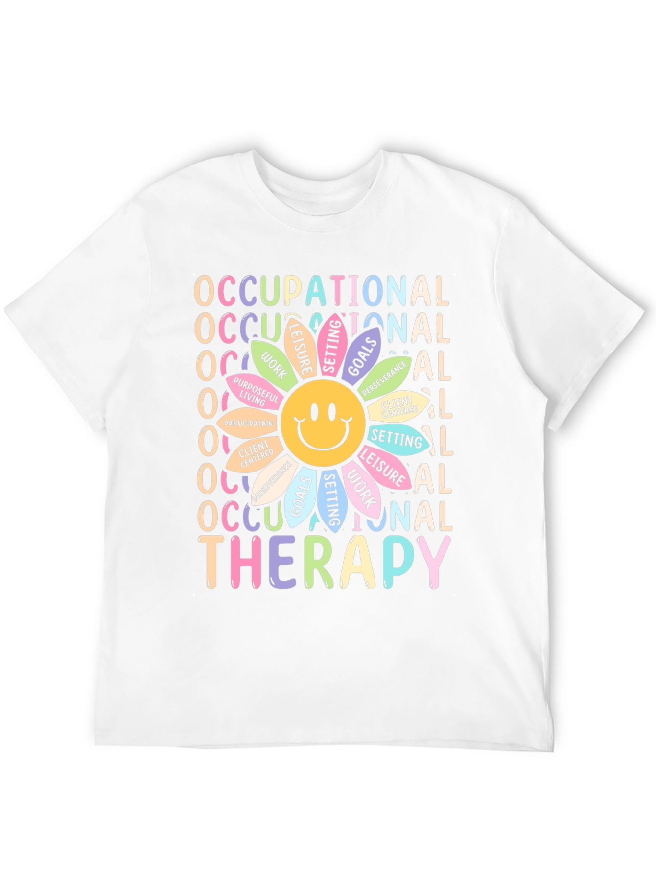 Occupational Therapy Flower T-Shirt
