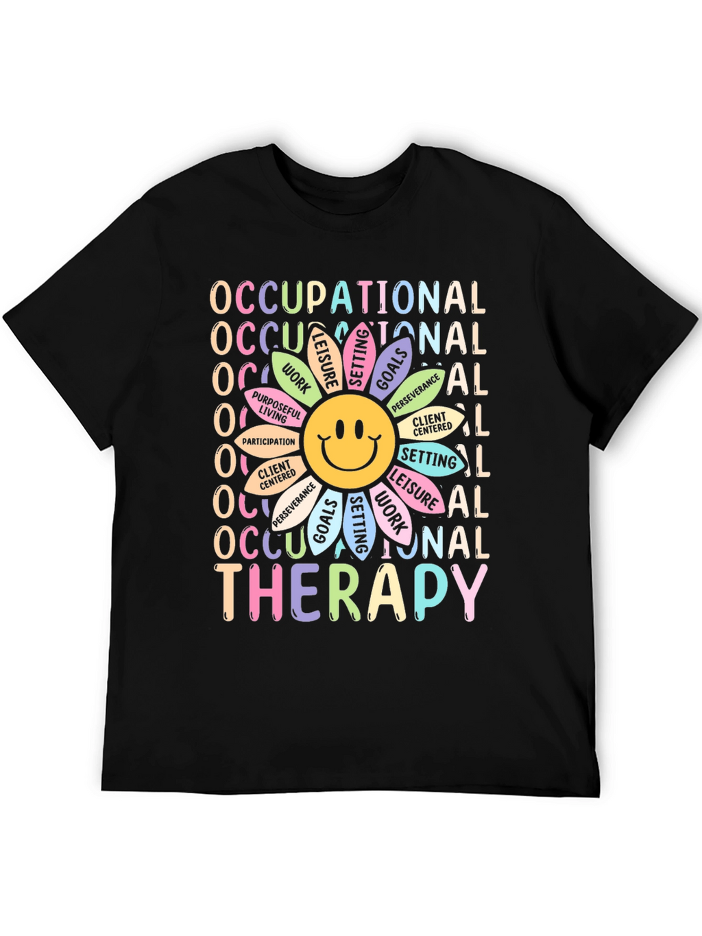 Occupational Therapy Flower T-Shirt