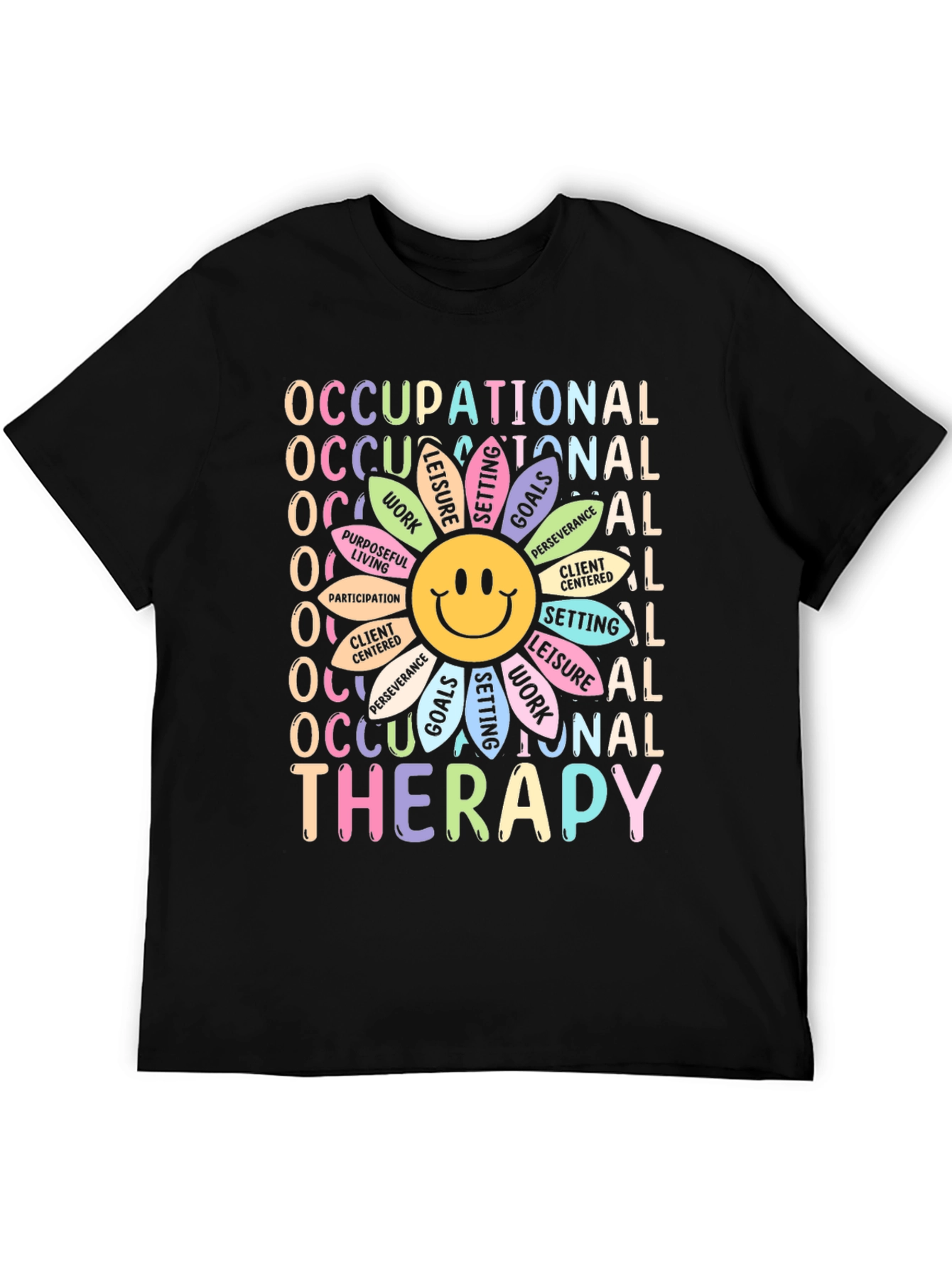Occupational Therapy Flower T-Shirt