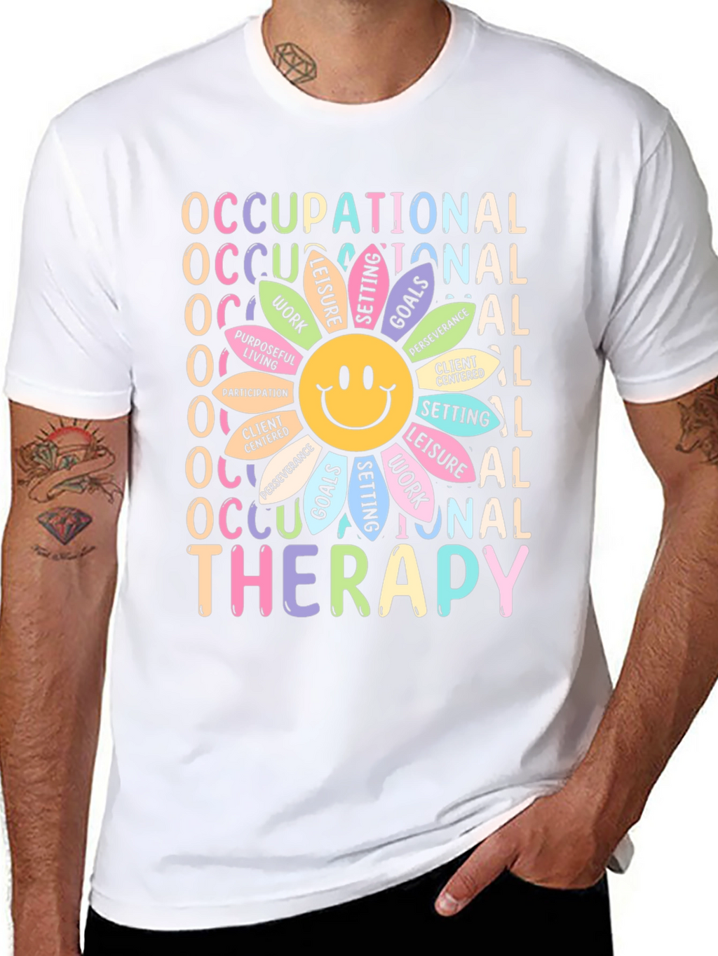 Occupational Therapy Flower T-Shirt