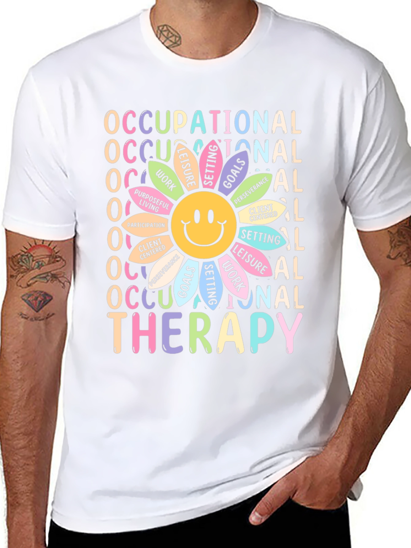 Occupational Therapy Flower T-Shirt