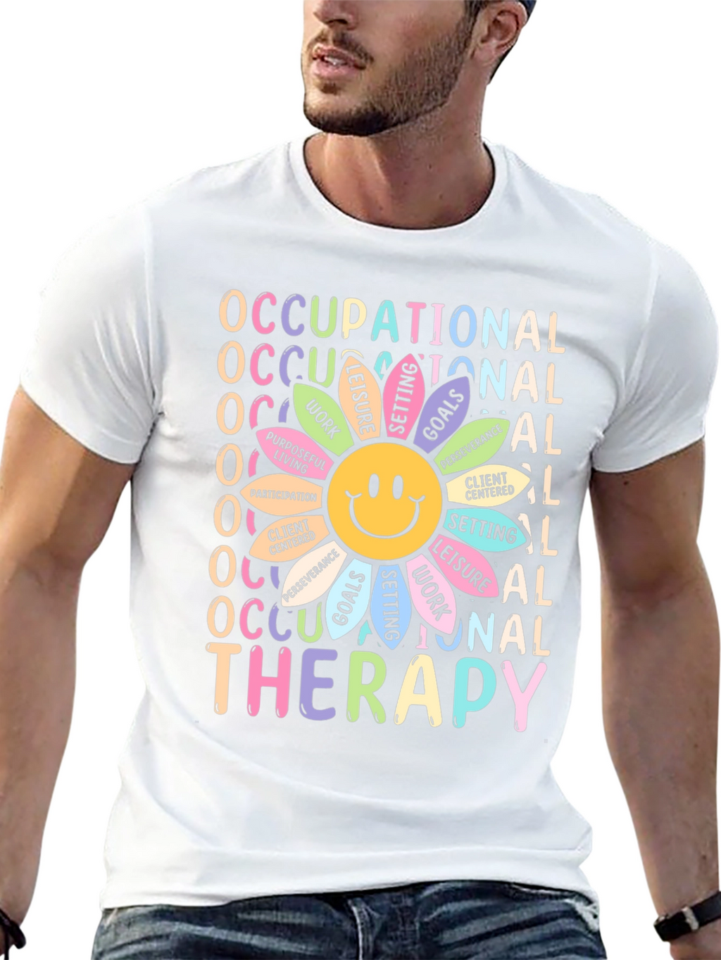 Occupational Therapy Flower T-Shirt