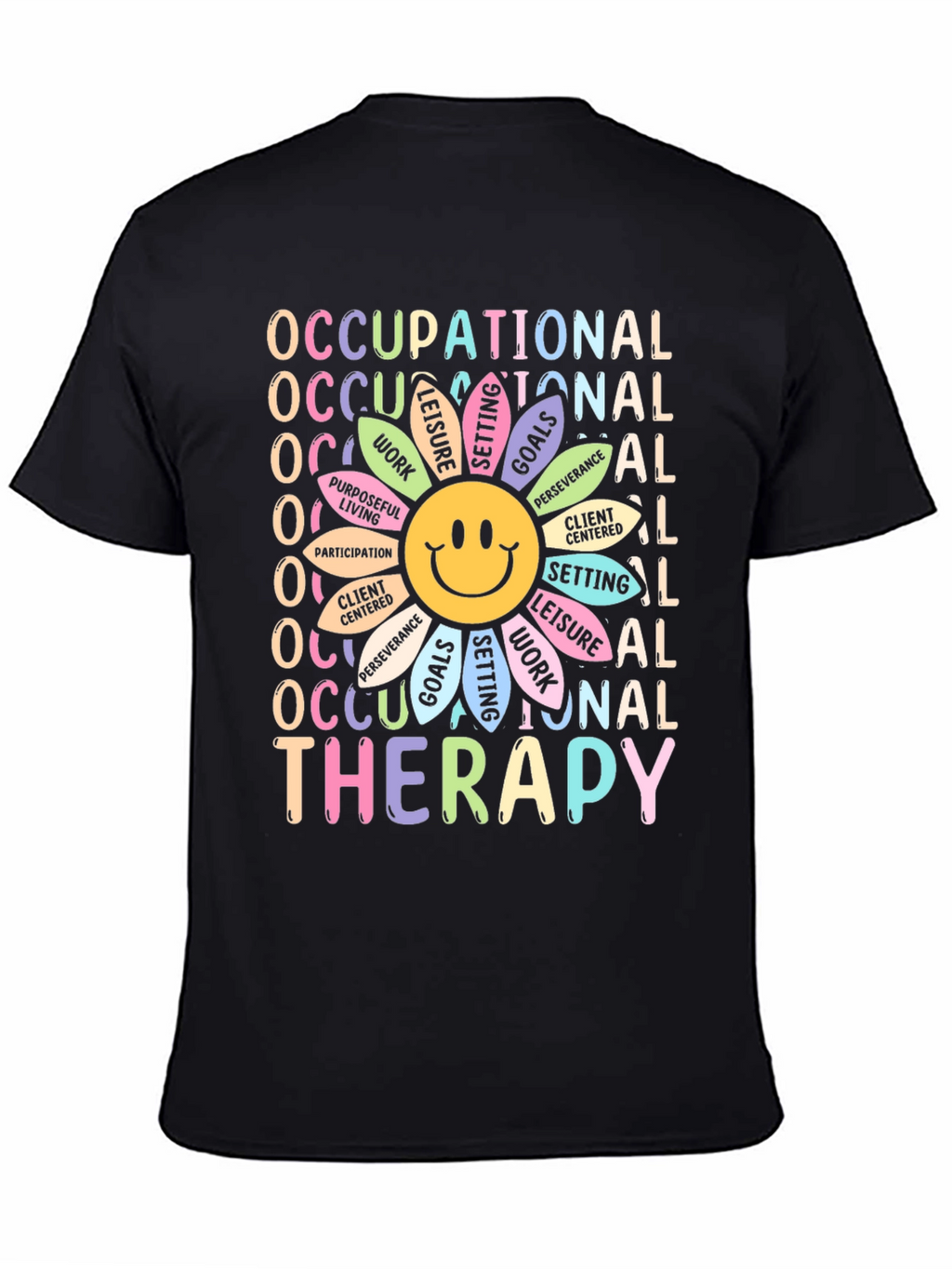 Occupational Therapy Flower T-Shirt