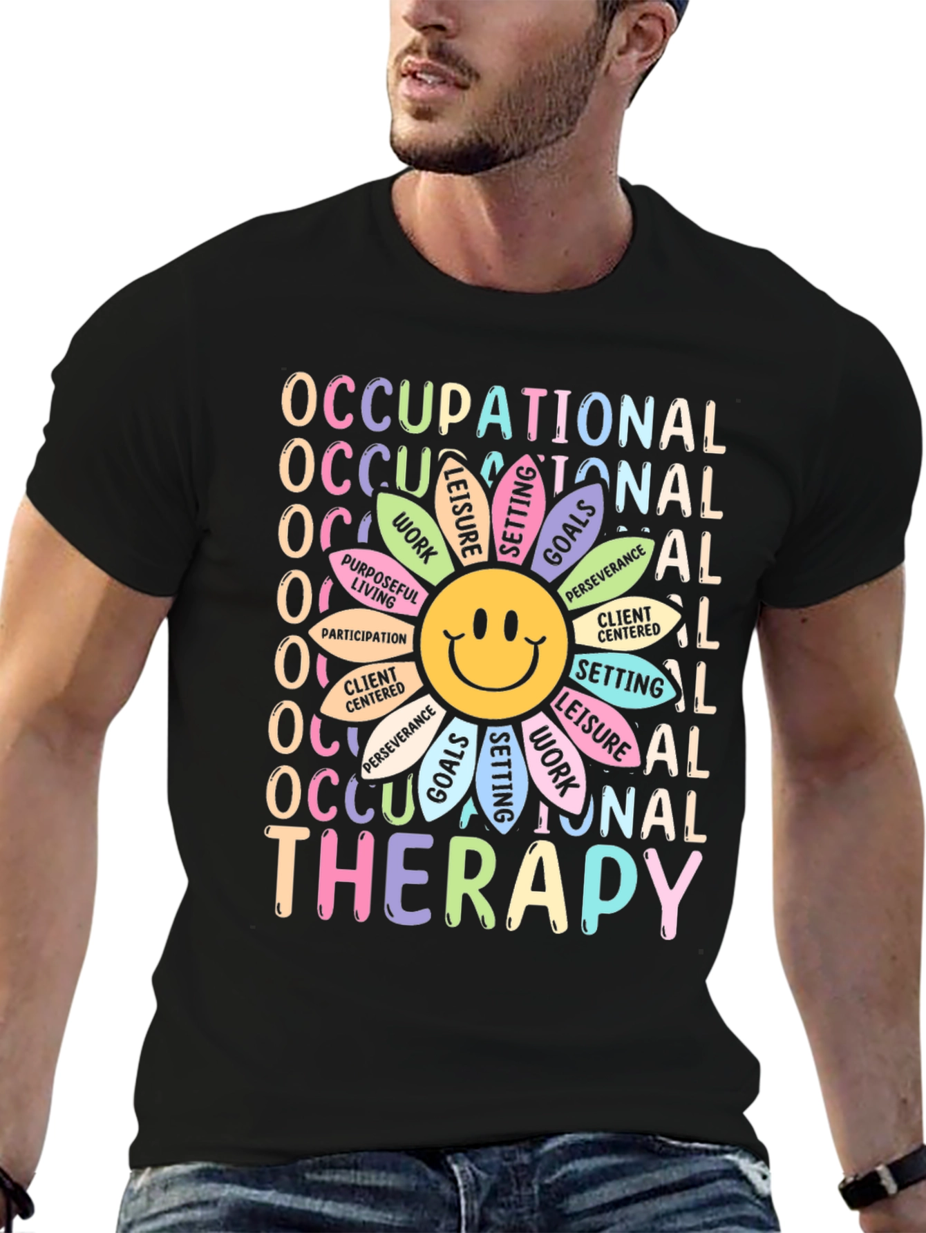 Occupational Therapy Flower T-Shirt