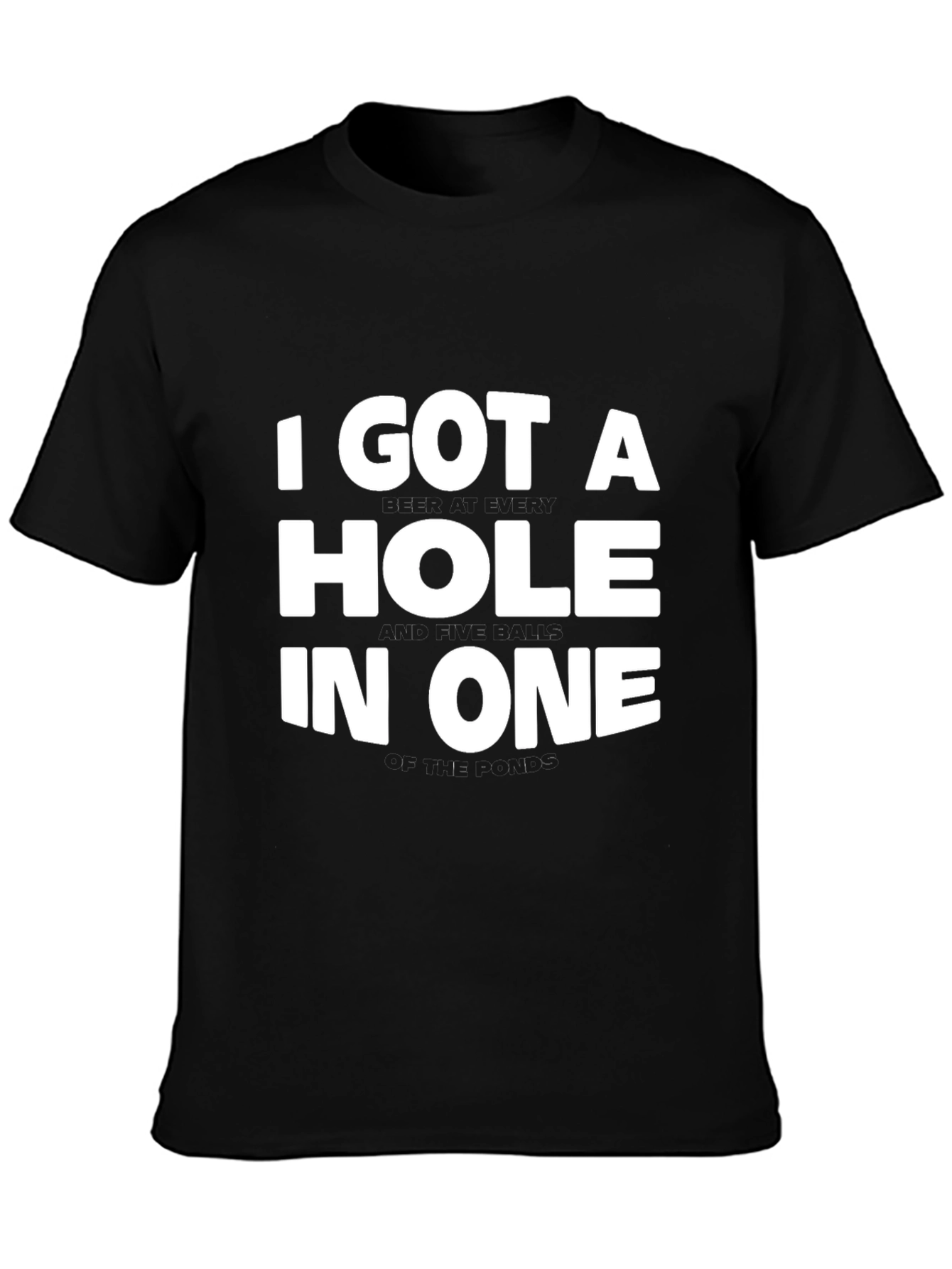 Hole In One Graphic Tee - Golf Lovers T-Shirt