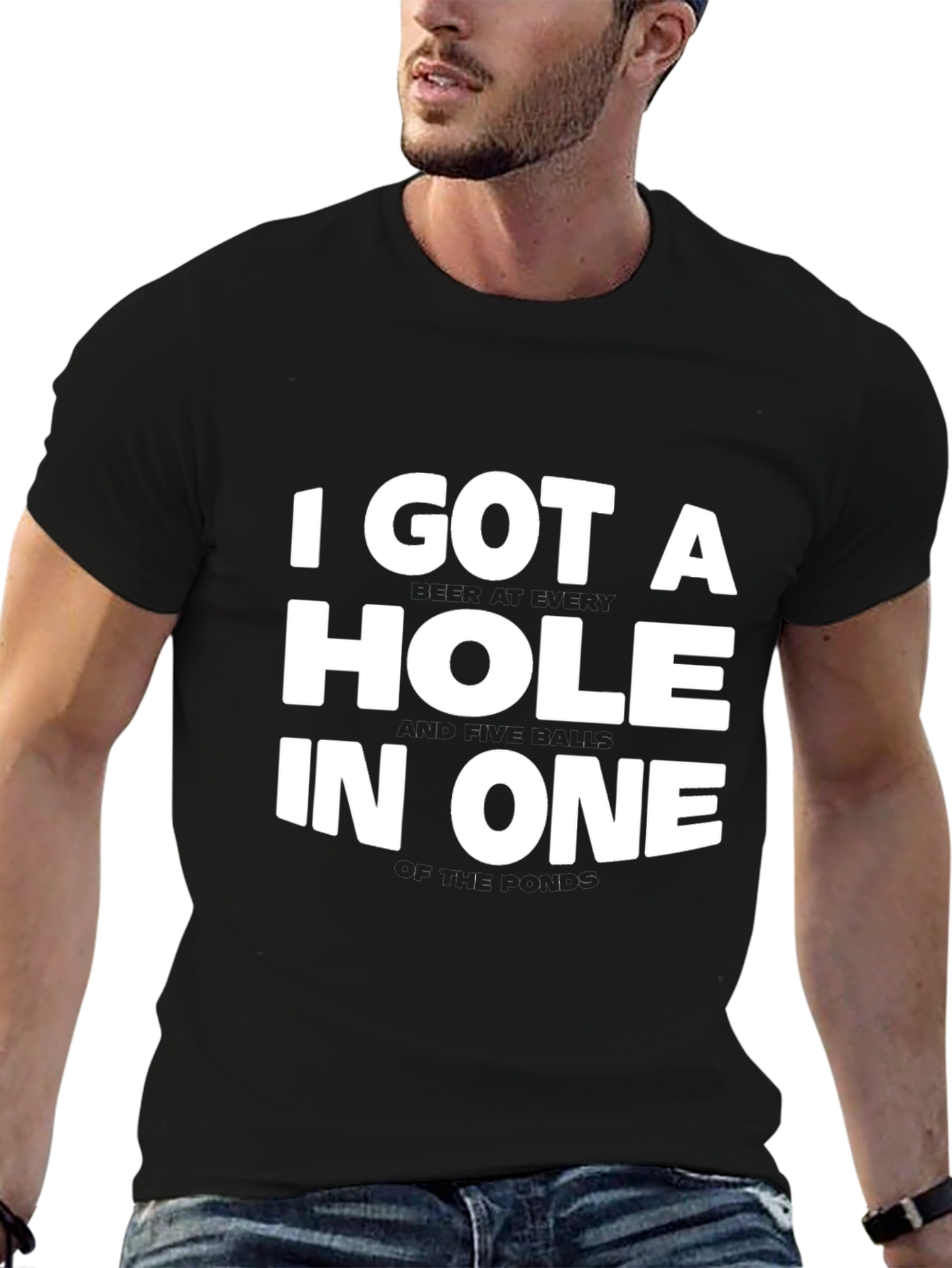 Hole In One Graphic Tee - Golf Lovers T-Shirt