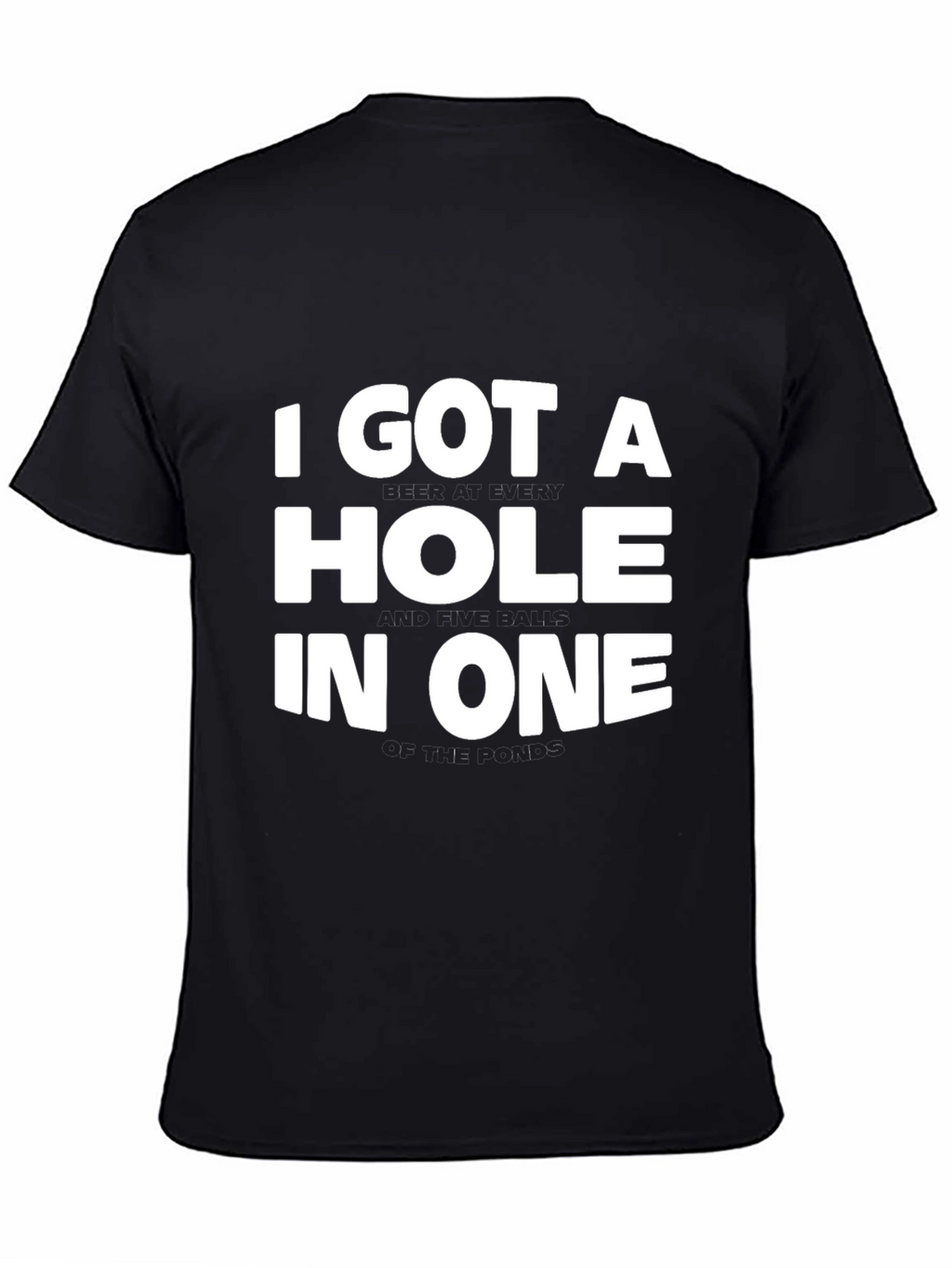 Hole In One Graphic Tee - Golf Lovers T-Shirt