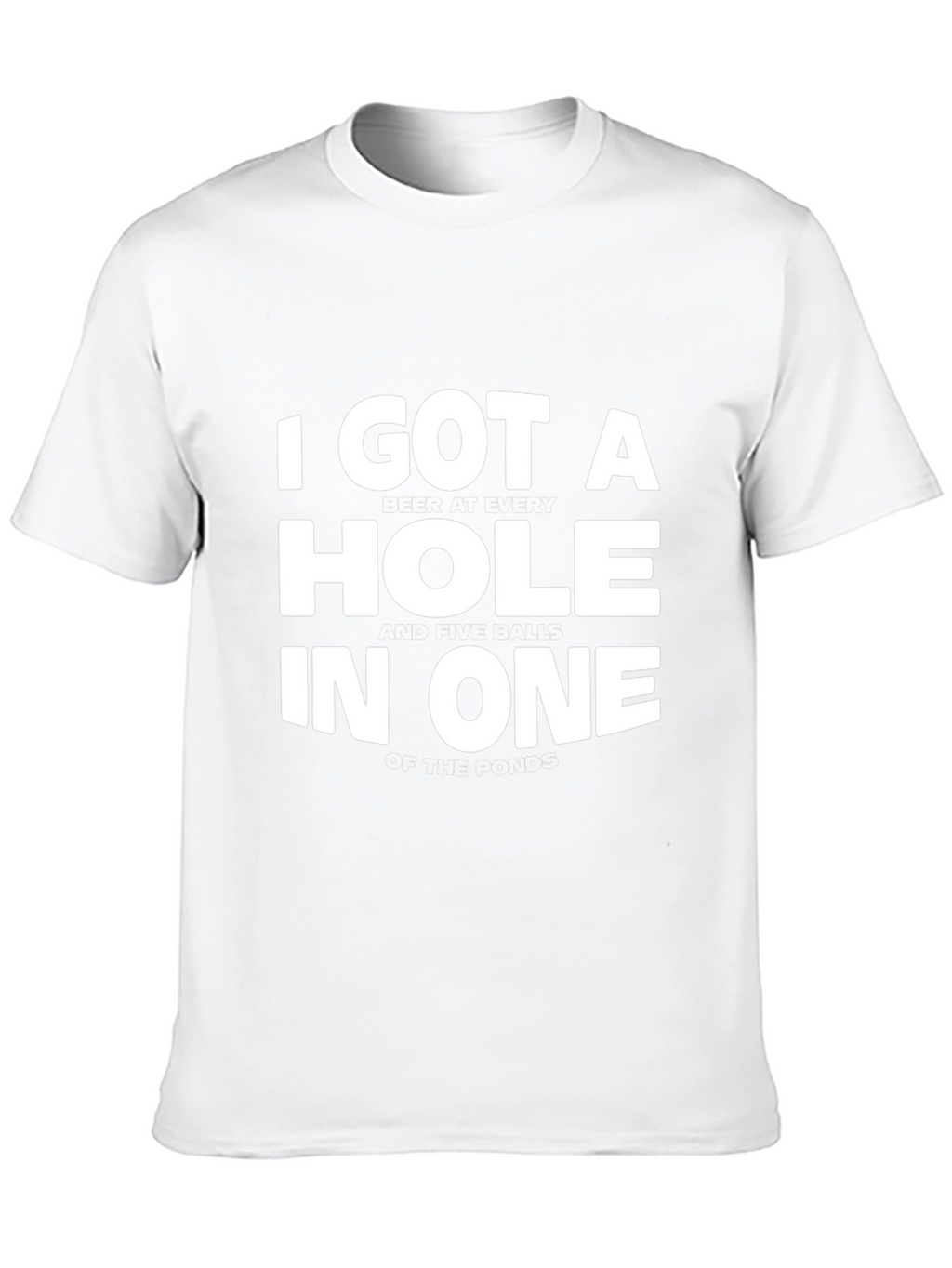 Hole In One Graphic Tee - Golf Lovers T-Shirt