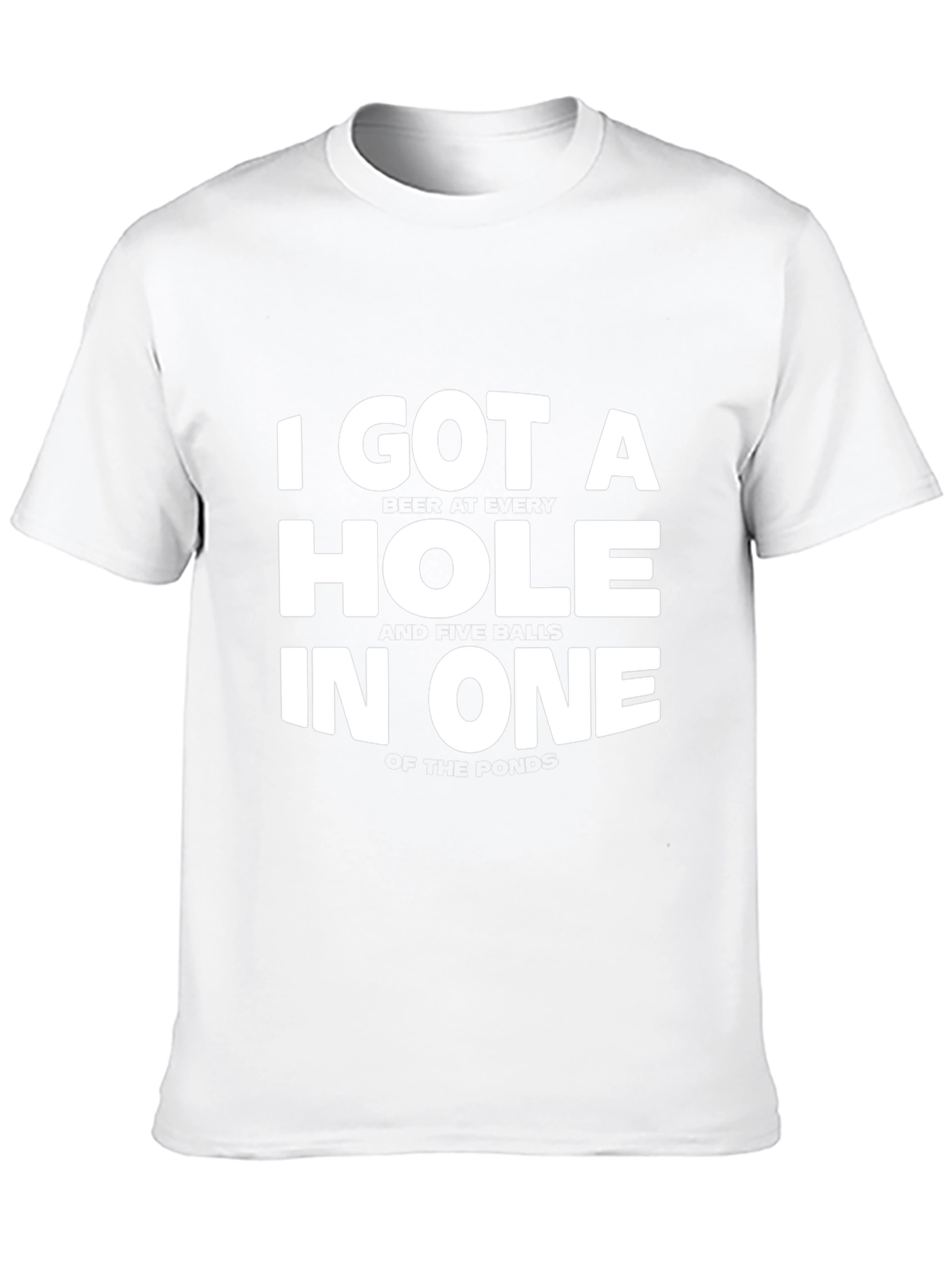 Hole In One Graphic Tee - Golf Lovers T-Shirt
